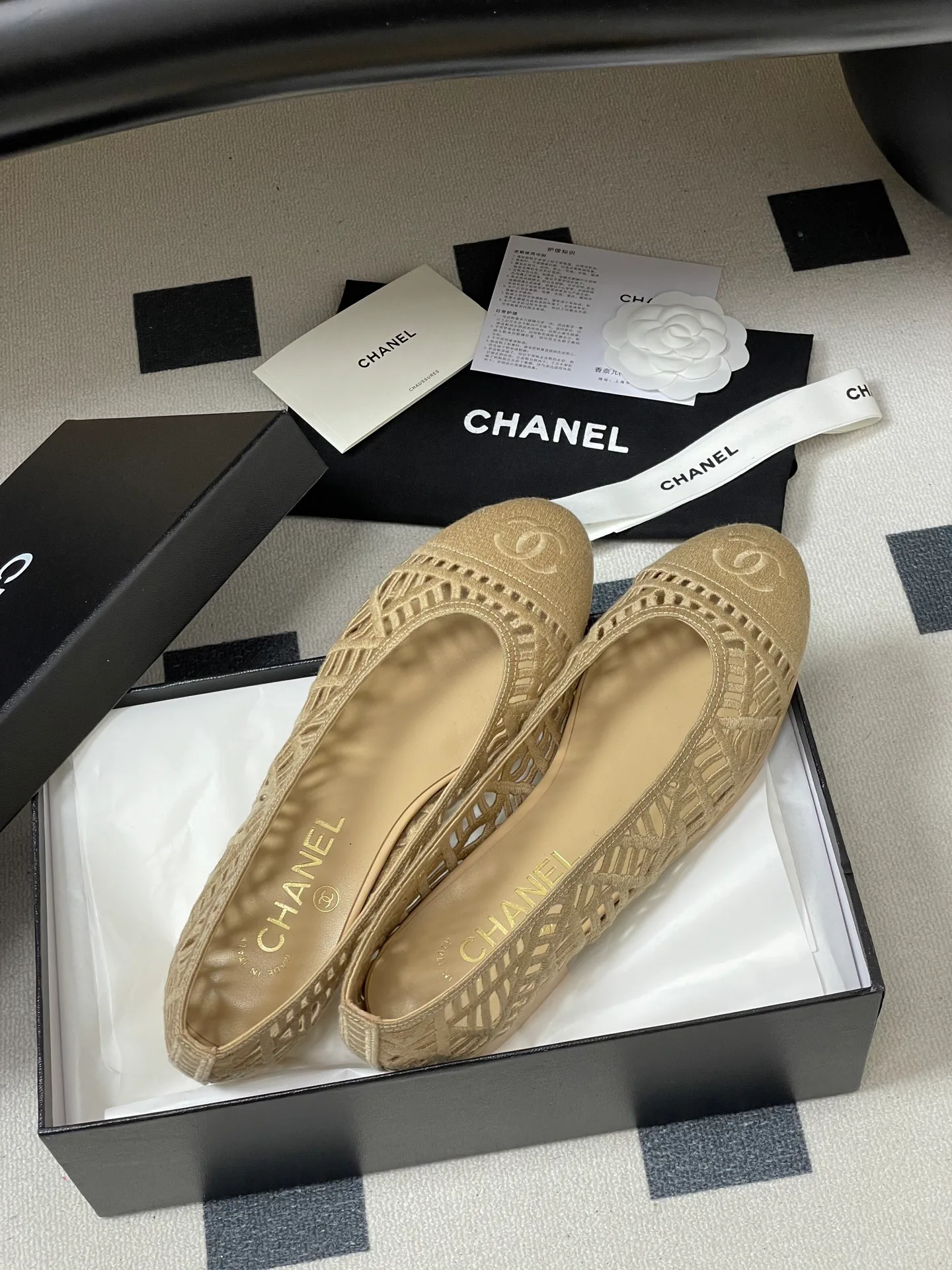 Балетки Женские Chanel 454144