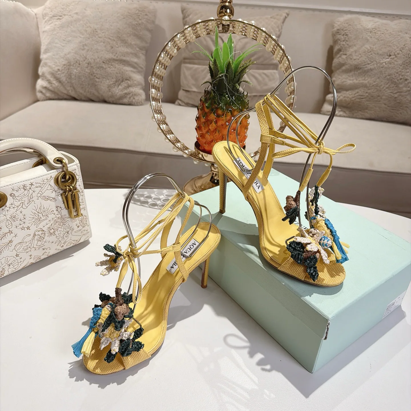 Босоножки Женские Aquazzura 18709043