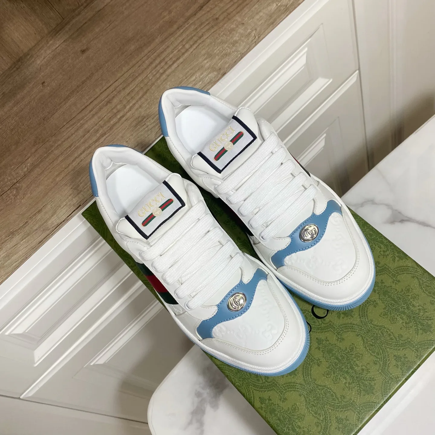 Кроссовки Женские Gucci 1458192