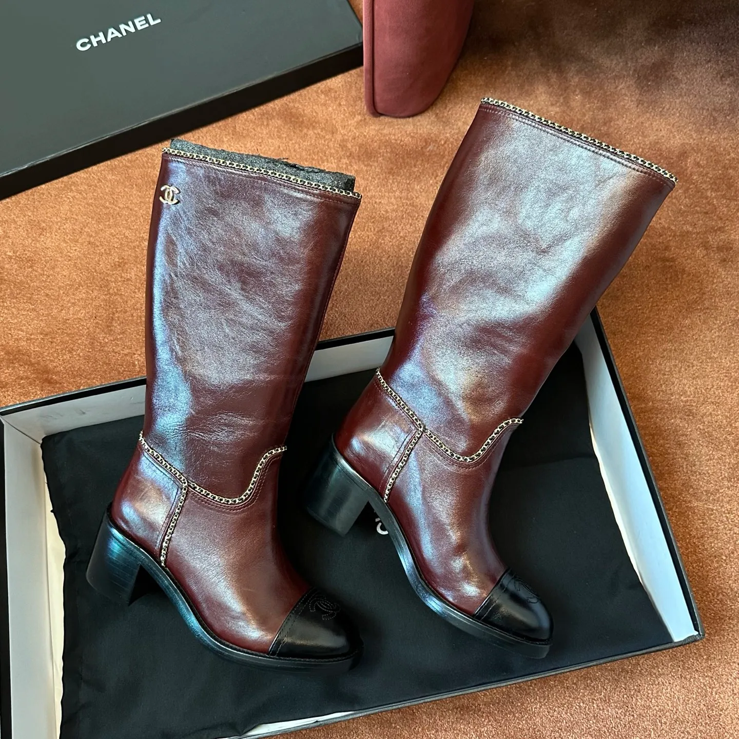 Сапоги Женские Chanel 265542