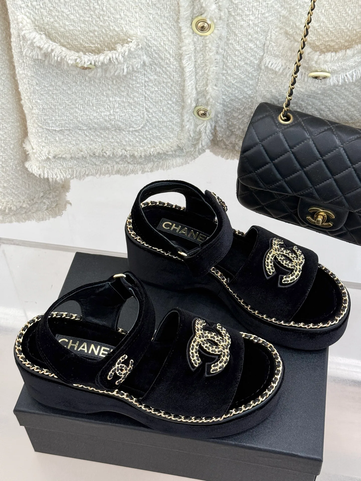 Сандалии Женские Chanel 3425659