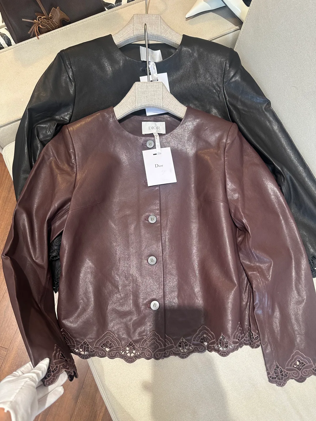 Кожаные Куртки И Дублёнки Женские Christian Dior 17766318