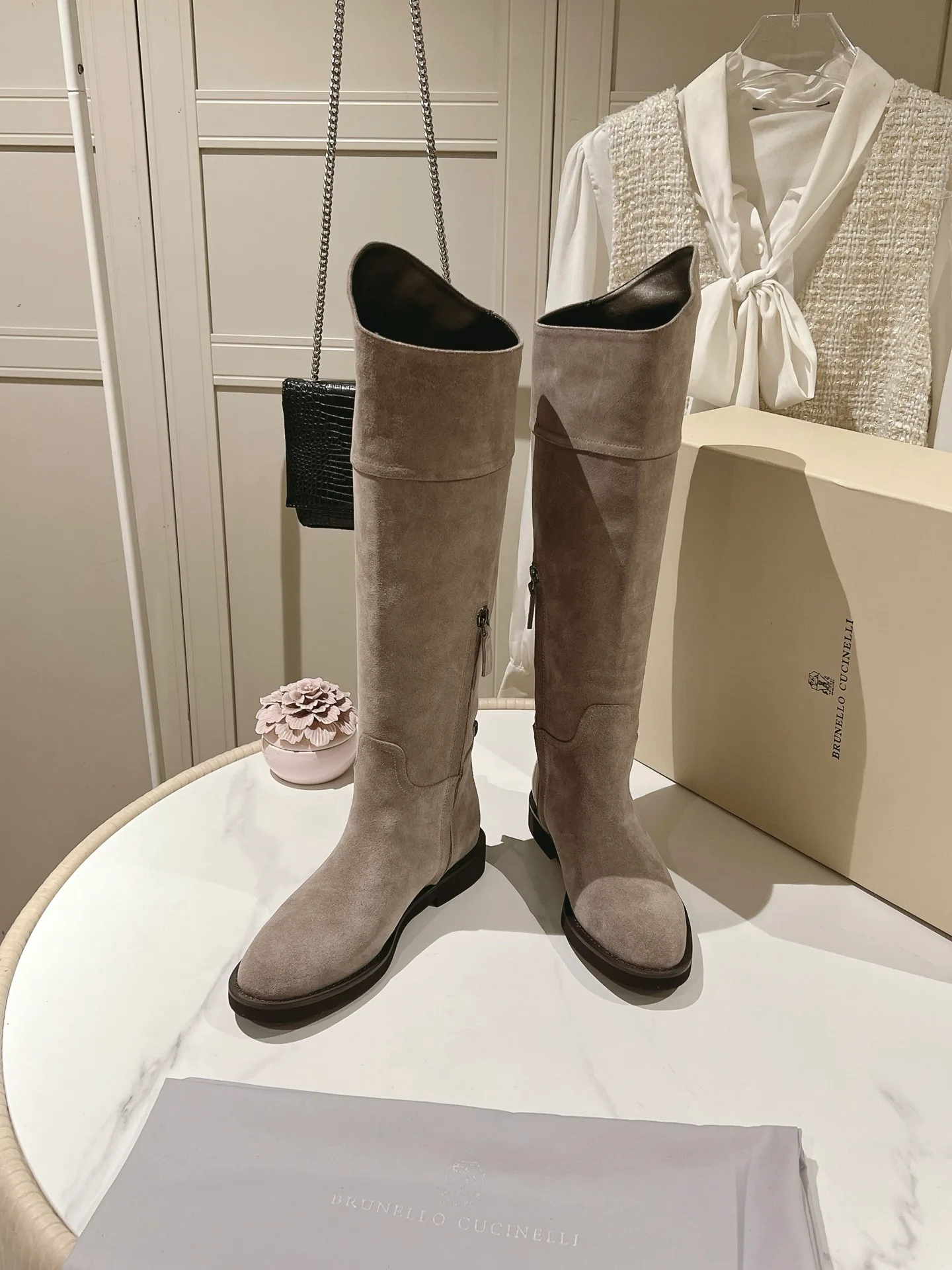 Сапоги Женские Brunello Cucinelli 18269643