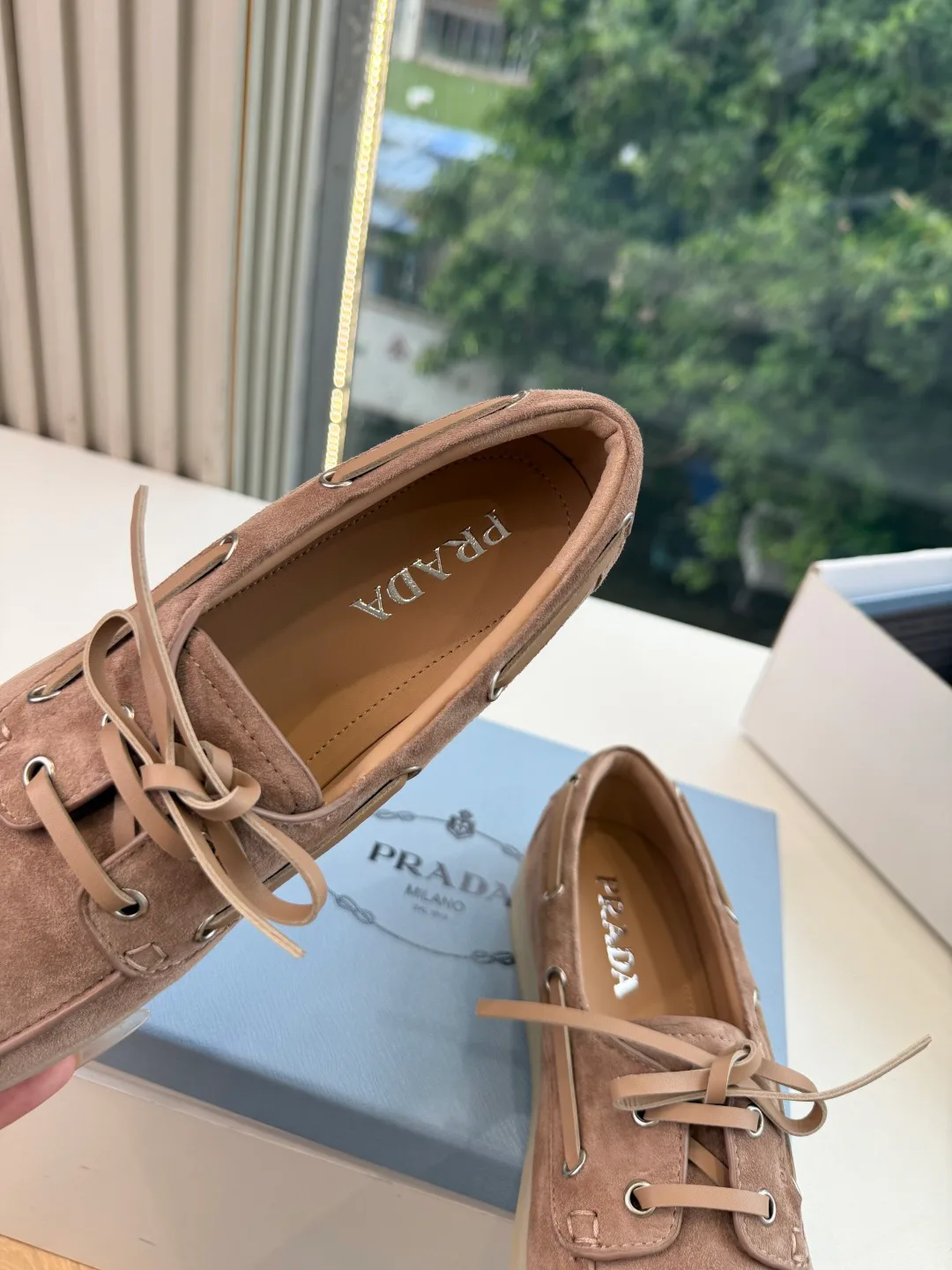 Лоферы И Мокасины Женские Prada 17978285
