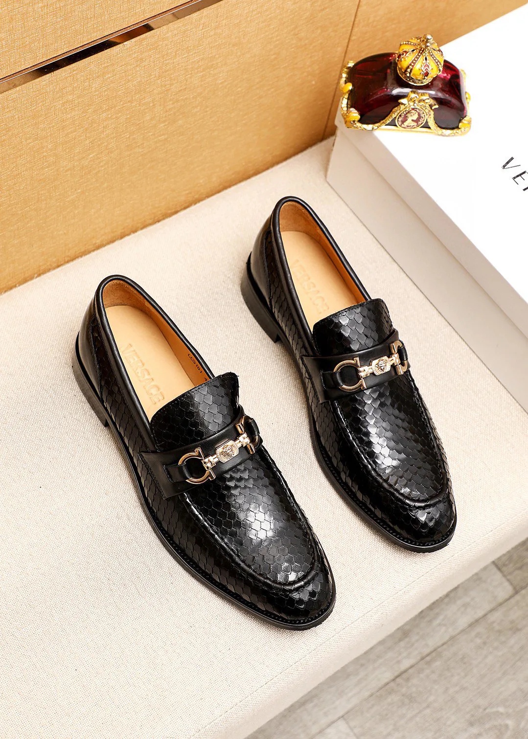 Лоферы Мужские Versace 1922