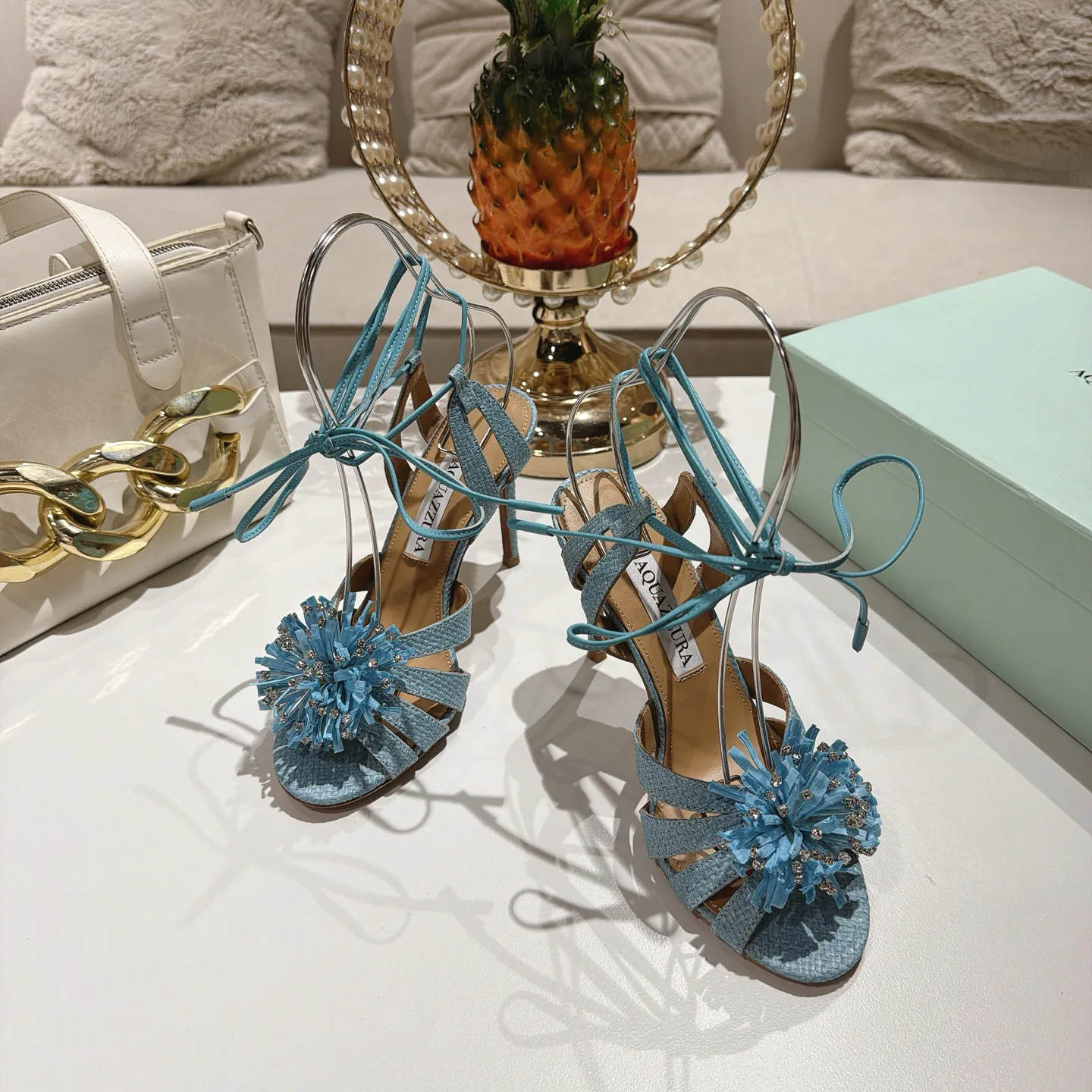 Босоножки Женские Aquazzura 17286887
