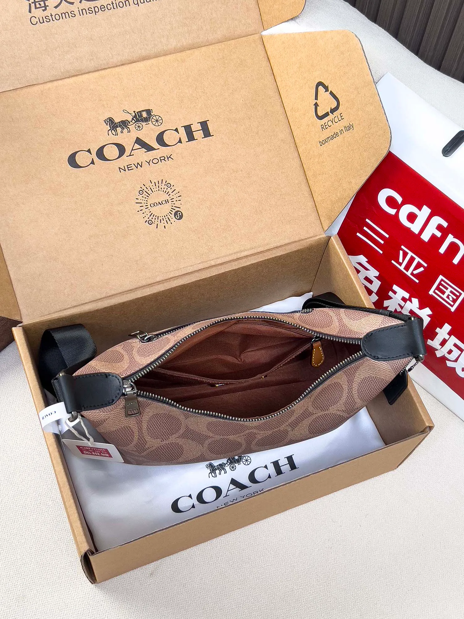 Поясные Сумки Мужские Coach 923948