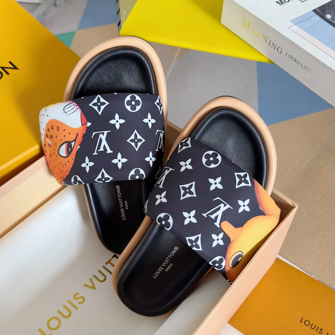 Шлепанцы Женские Louis Vuitton 14867