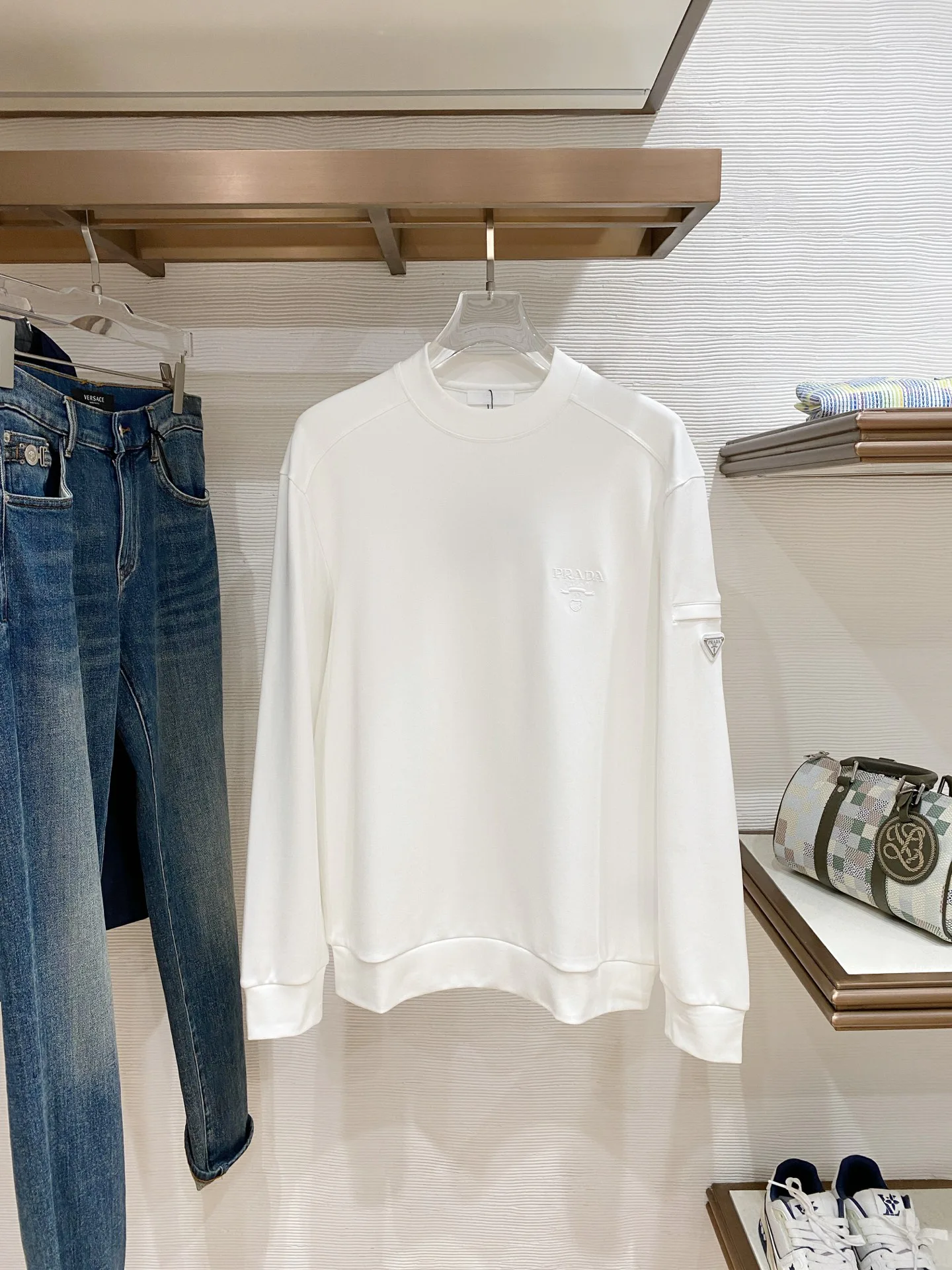 Лонгсливы Мужские Prada 452562