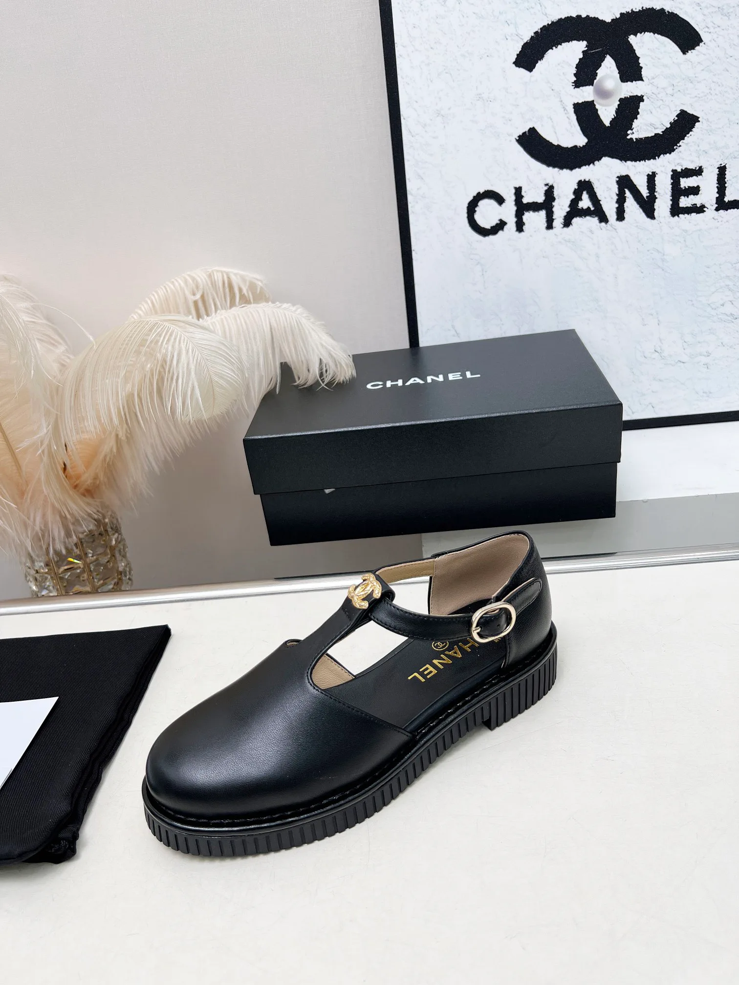 Балетки Женские Chanel 1306816