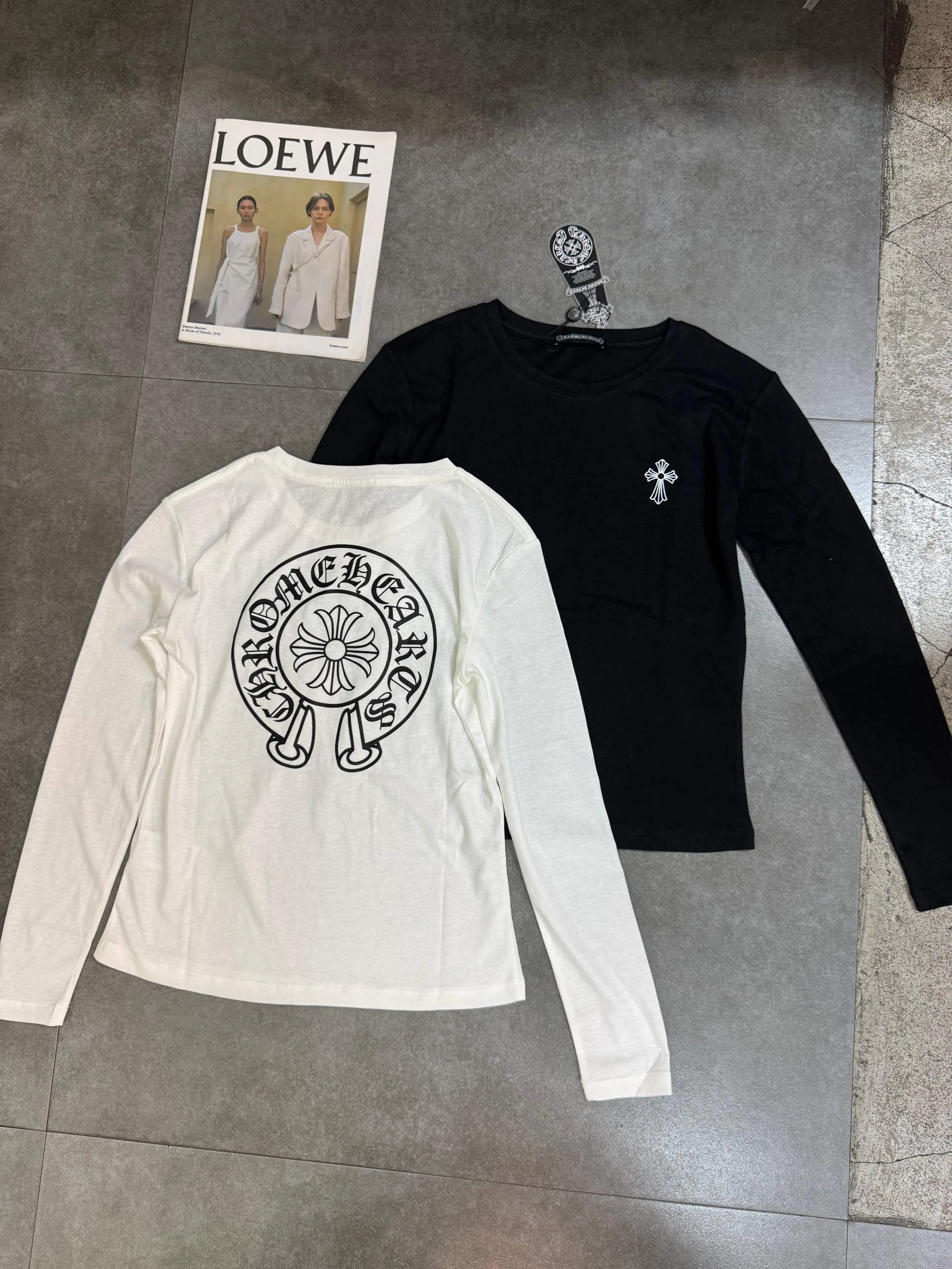 Футболки Женские Chrome Hearts 17596744