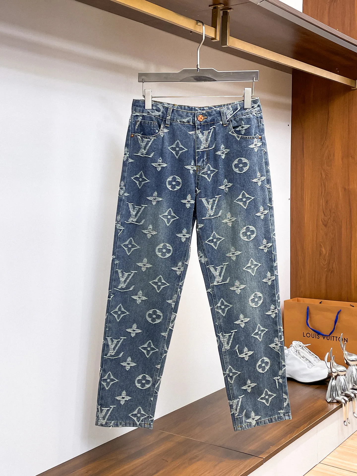 Джинсы Женские Louis Vuitton 5067155