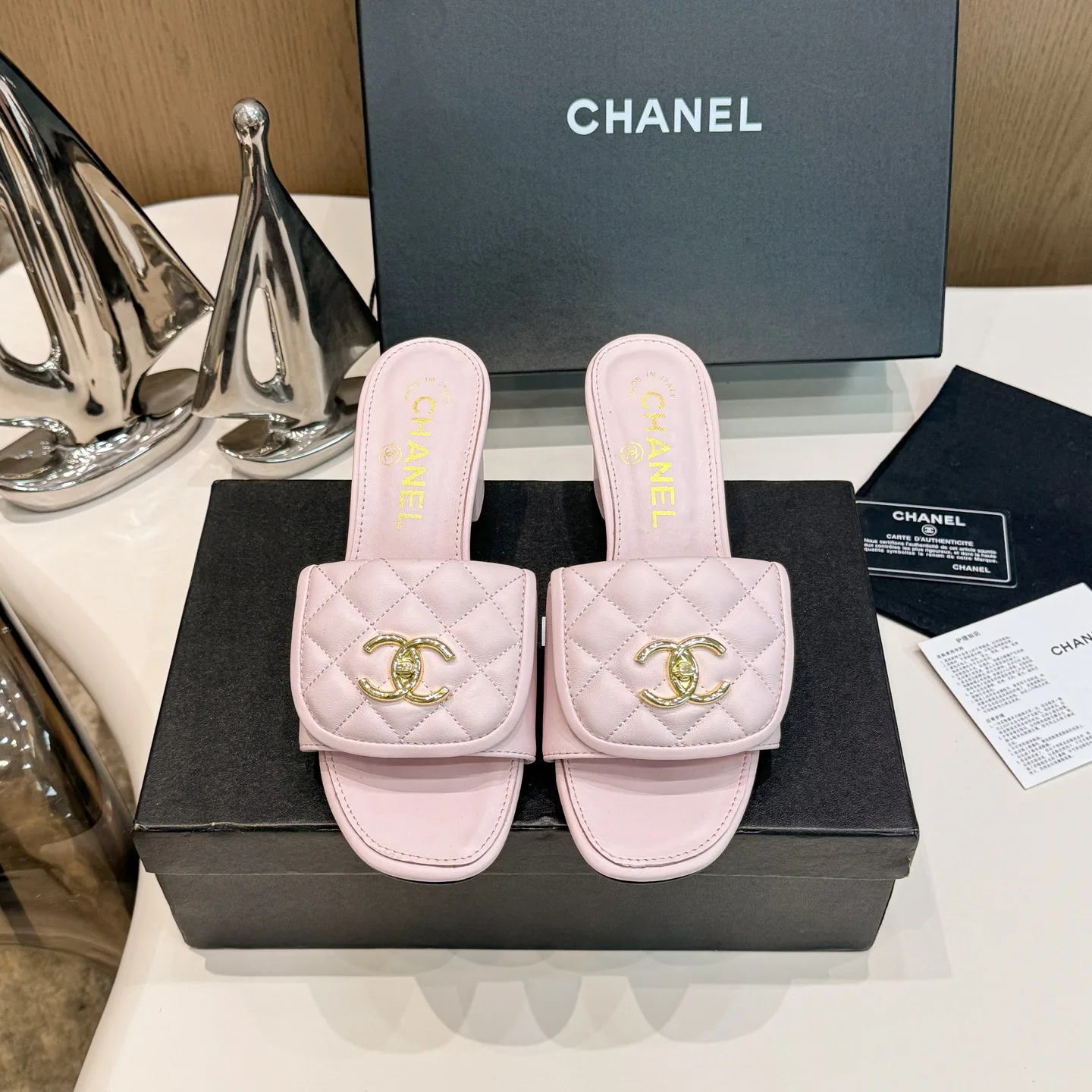 Босоножки Женские Chanel 17358