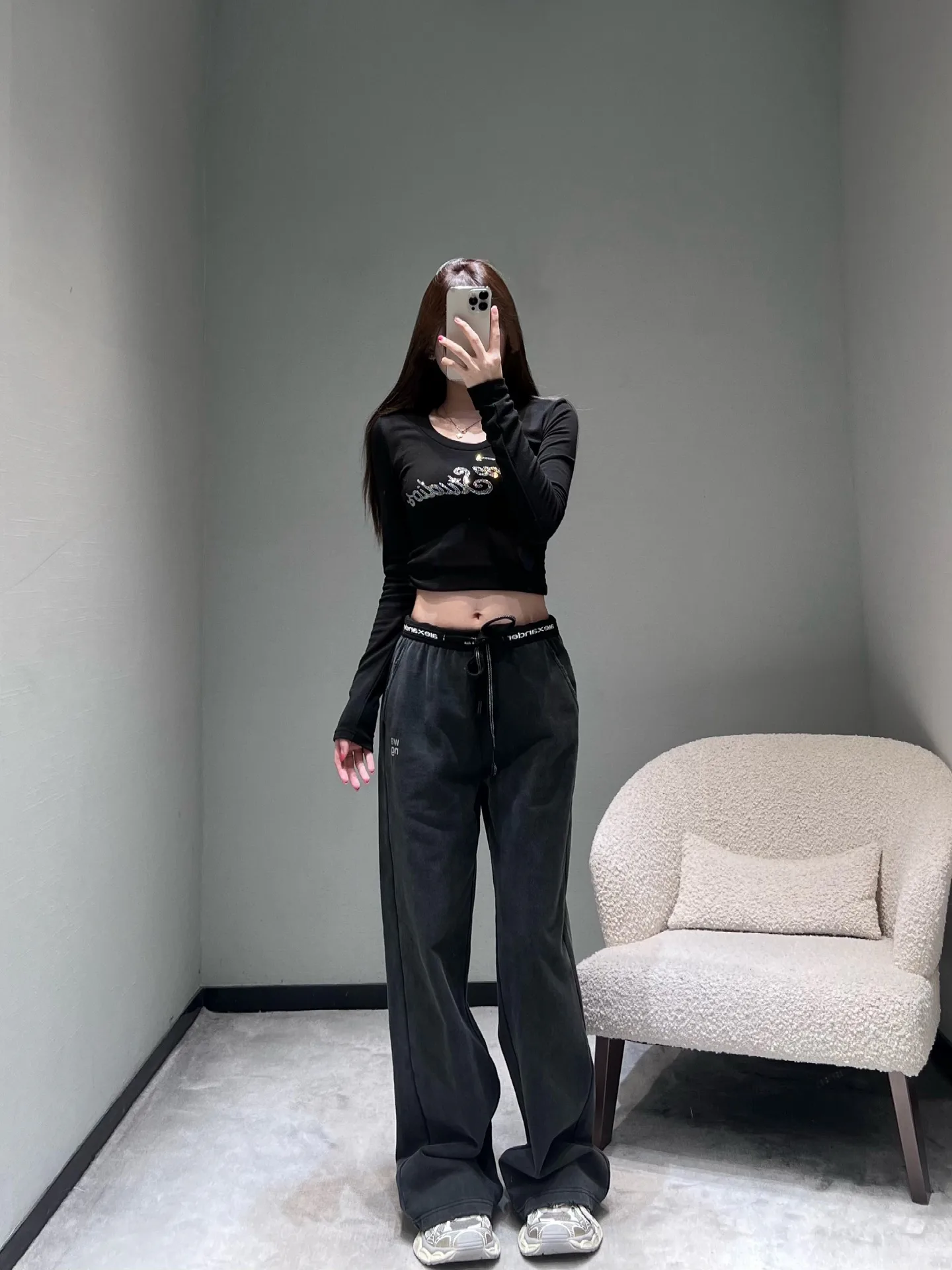 Брюки Женские Alexander Wang 856244