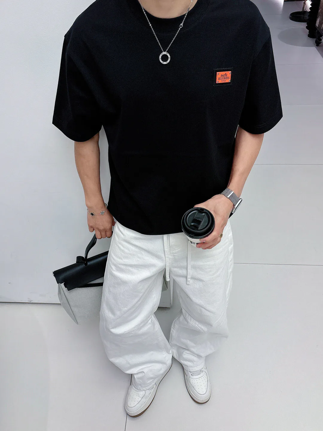 Футболки Мужские Hermes 9465266