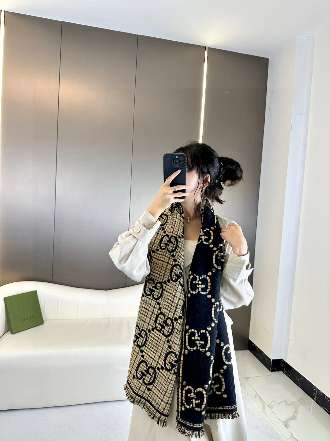 Шарфы Gucci 17911075