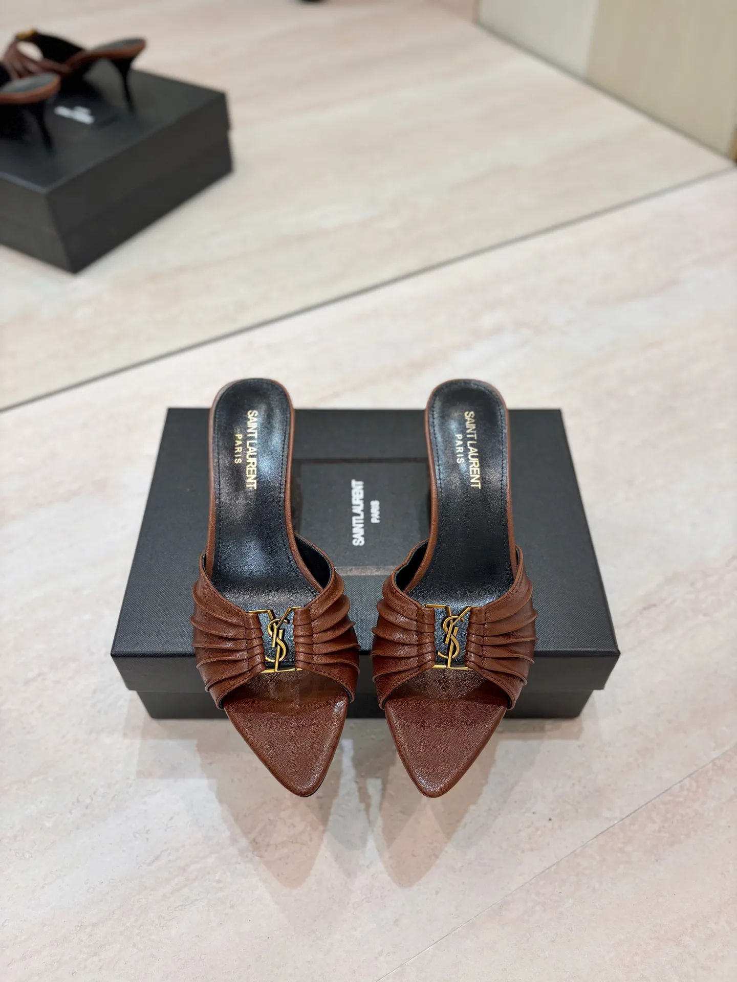 Мюли И Сабо Женские Saint Laurent 17476040