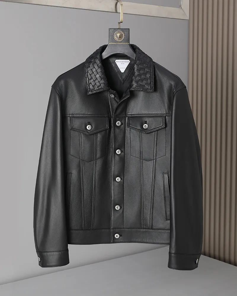 Кожаные Куртки И Дублёнки Мужские Bottega Veneta 18157016