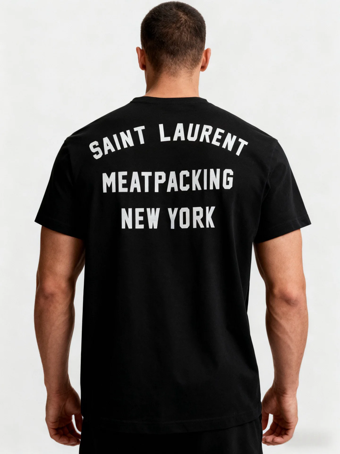 Футболки Мужские Saint Laurent 5006323