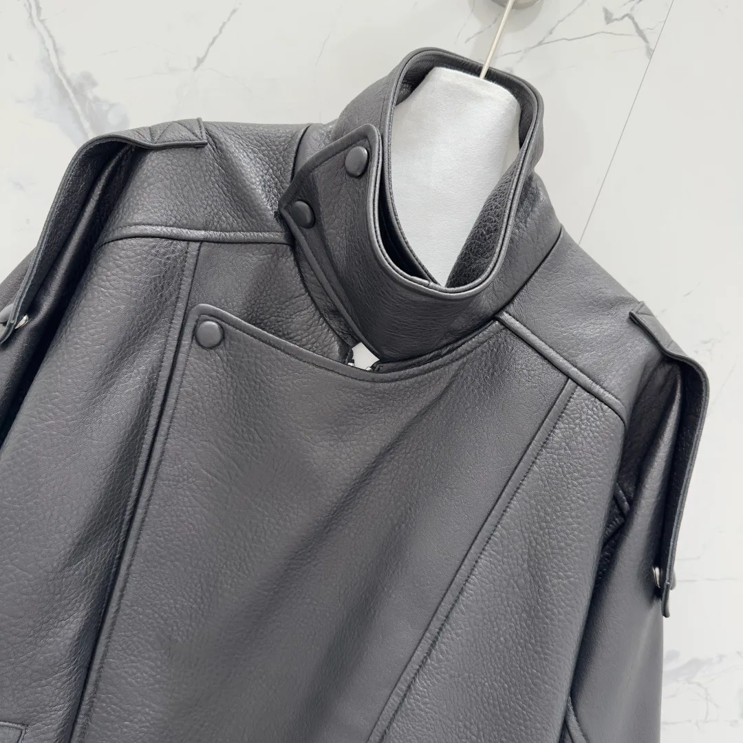 Кожаные Куртки И Дублёнки Женские Saint Laurent 13494897