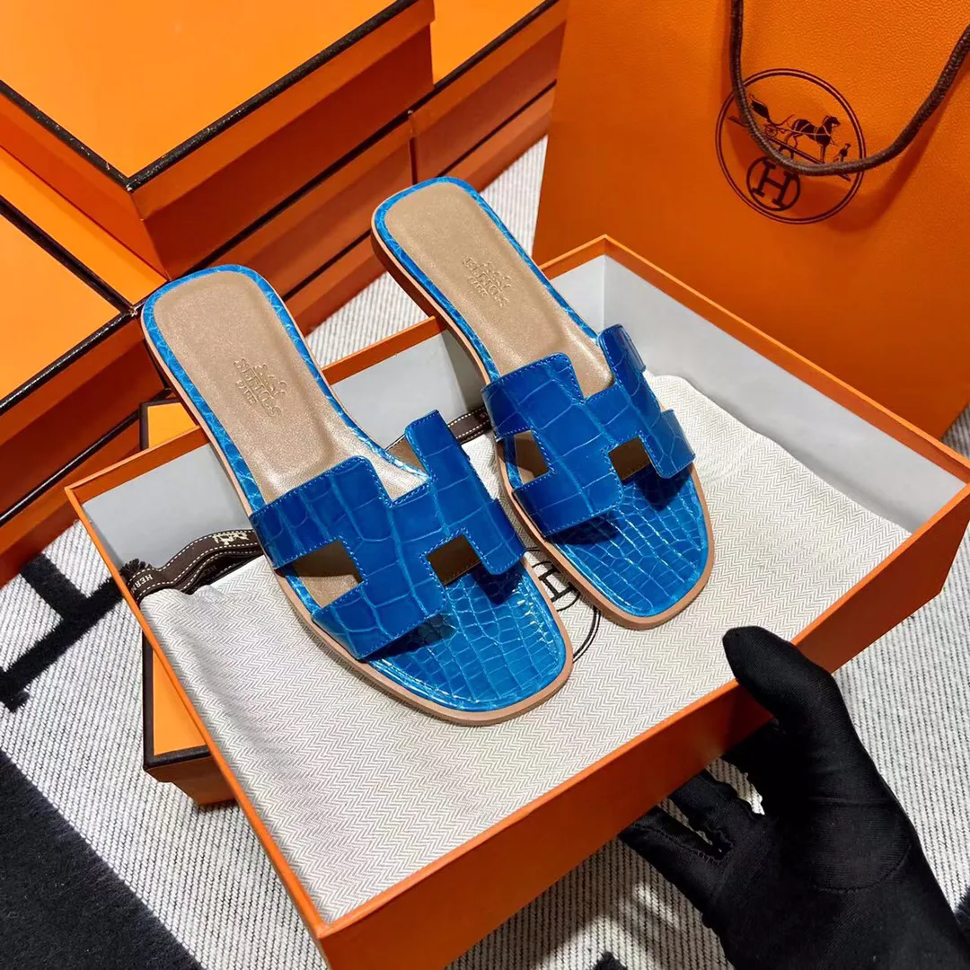 Шлепанцы Женские Hermes 4340666