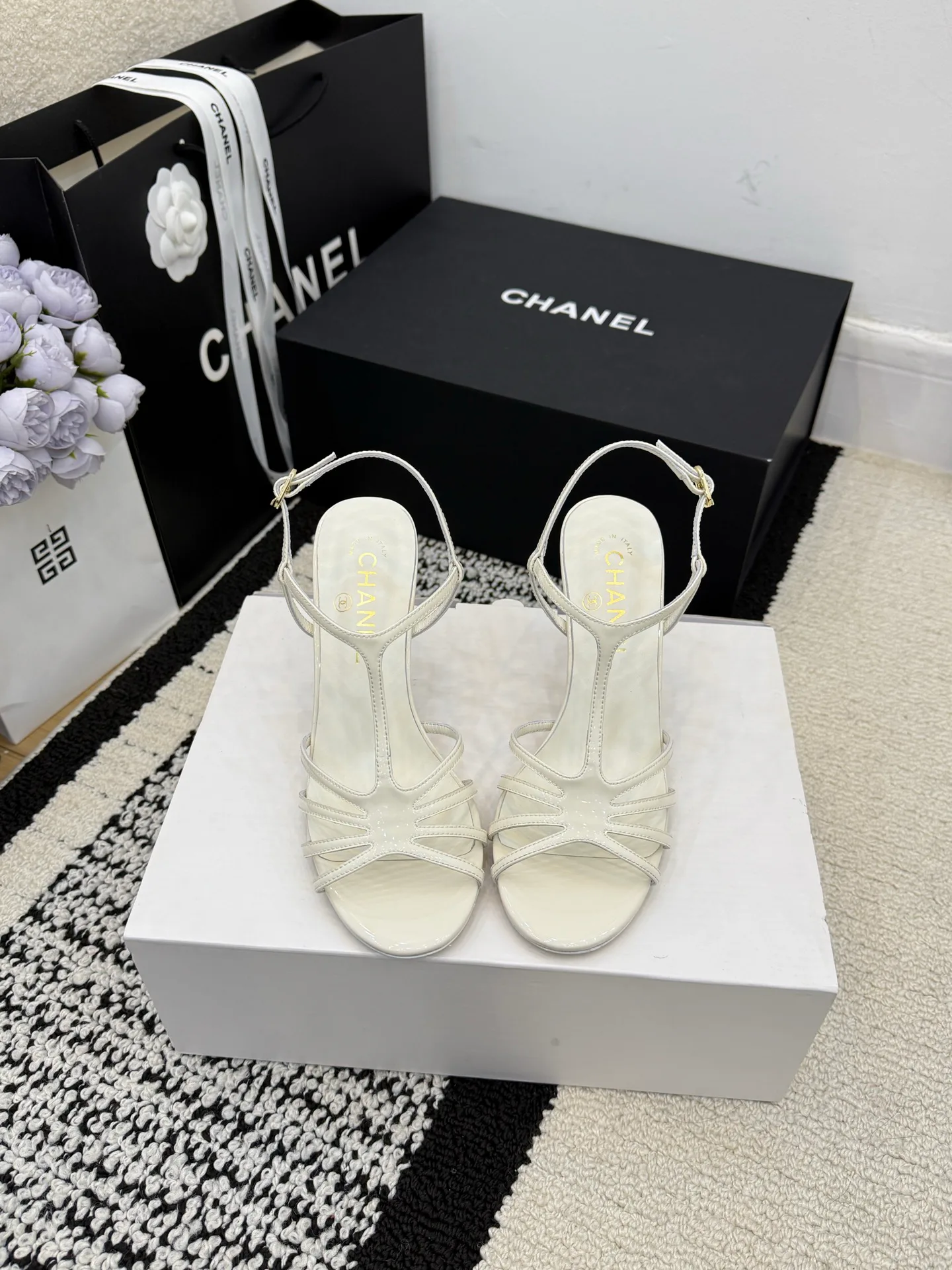 Босоножки Женские Chanel 1224395