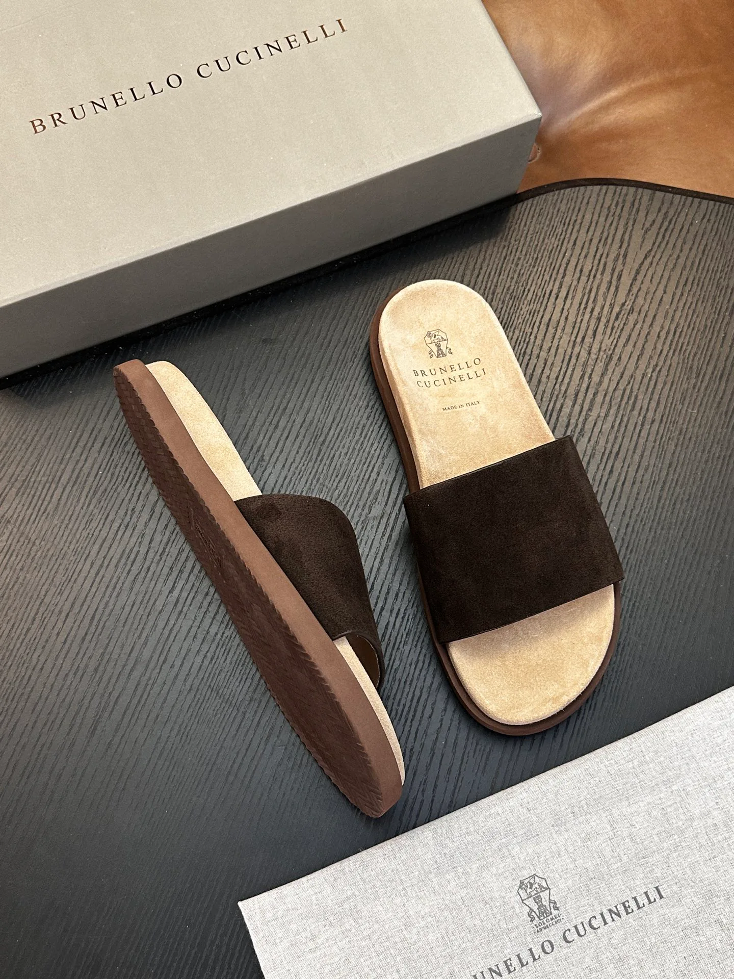 Тапочки Мужские Brunello Cucinelli 14548933