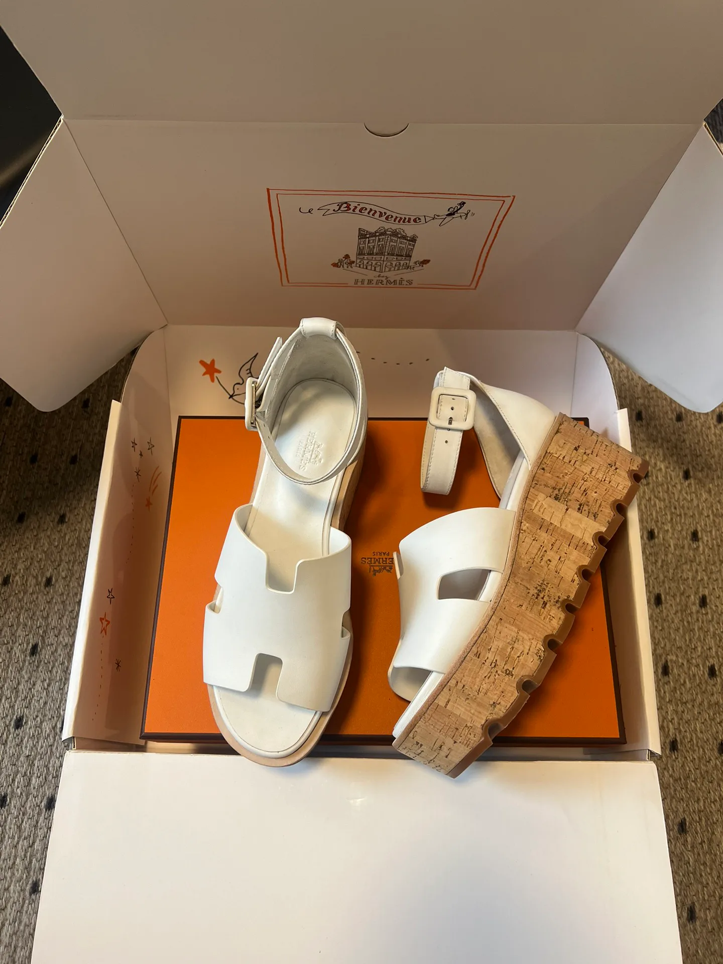 Босоножки Женские Hermes 11129443