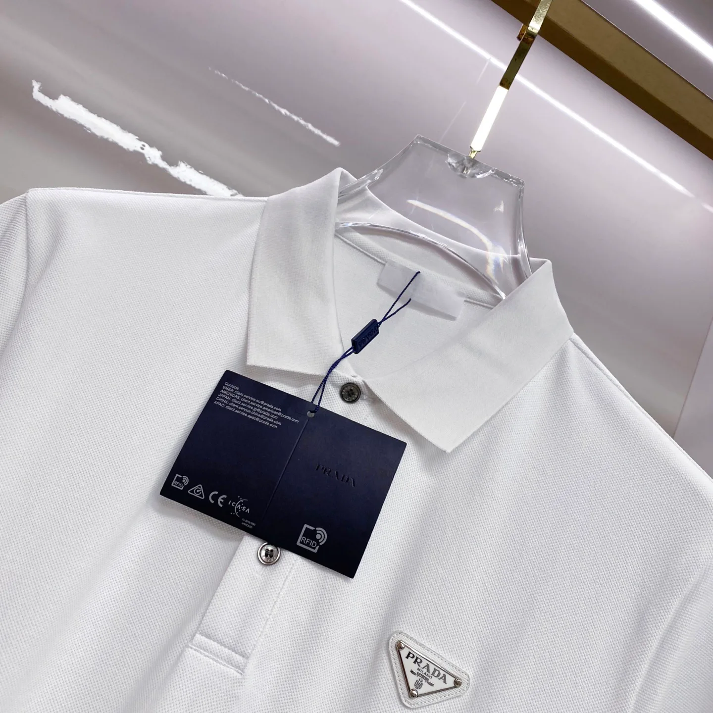 Рубашки Мужские Prada 12789852