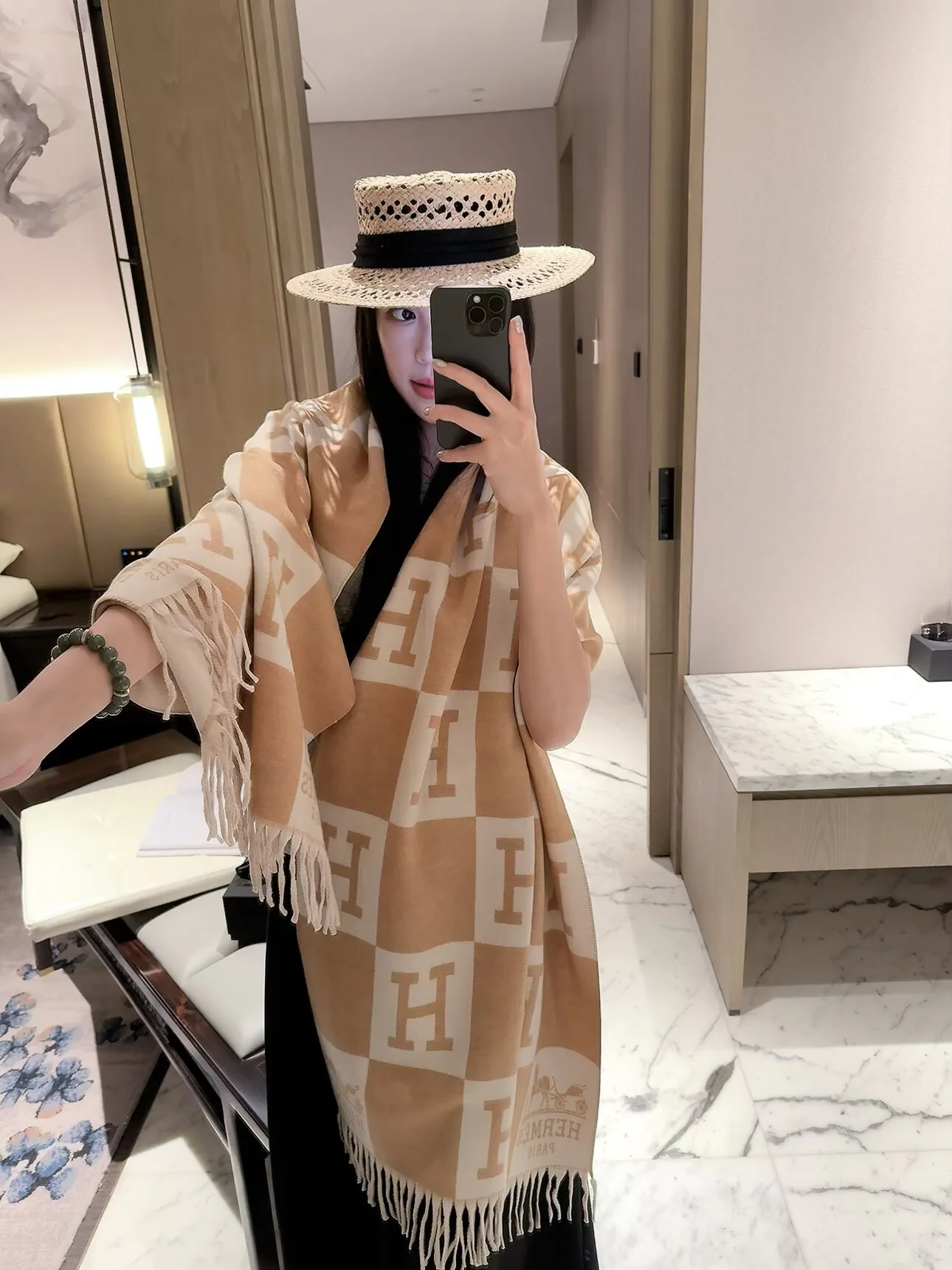 Шарфы Hermes 18598290