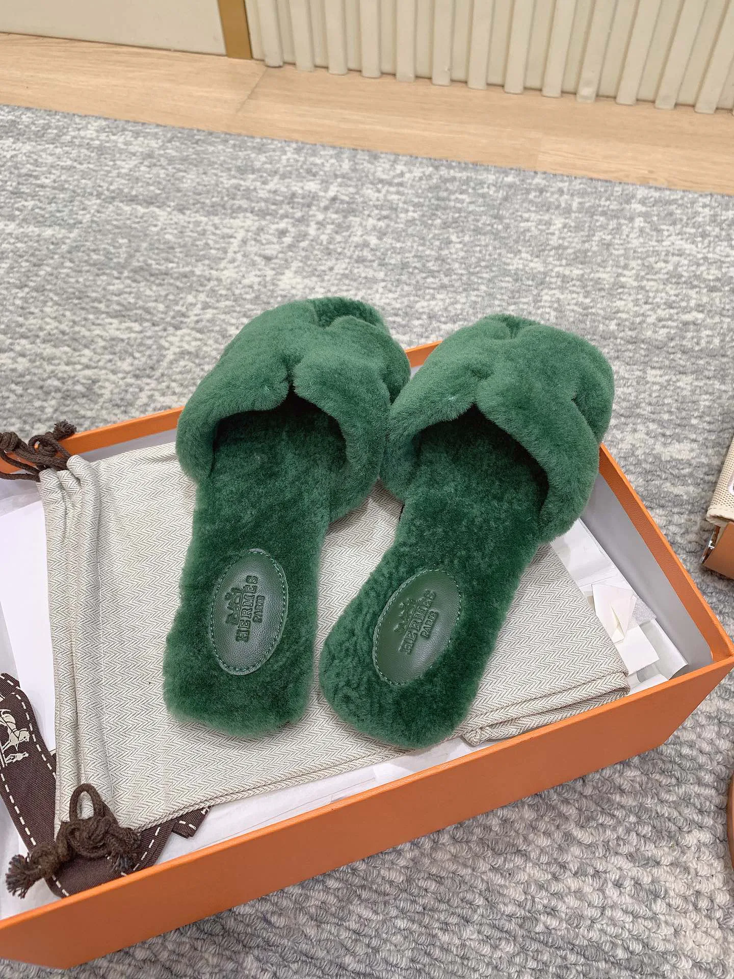 Тапочки Женские Hermes 2211649
