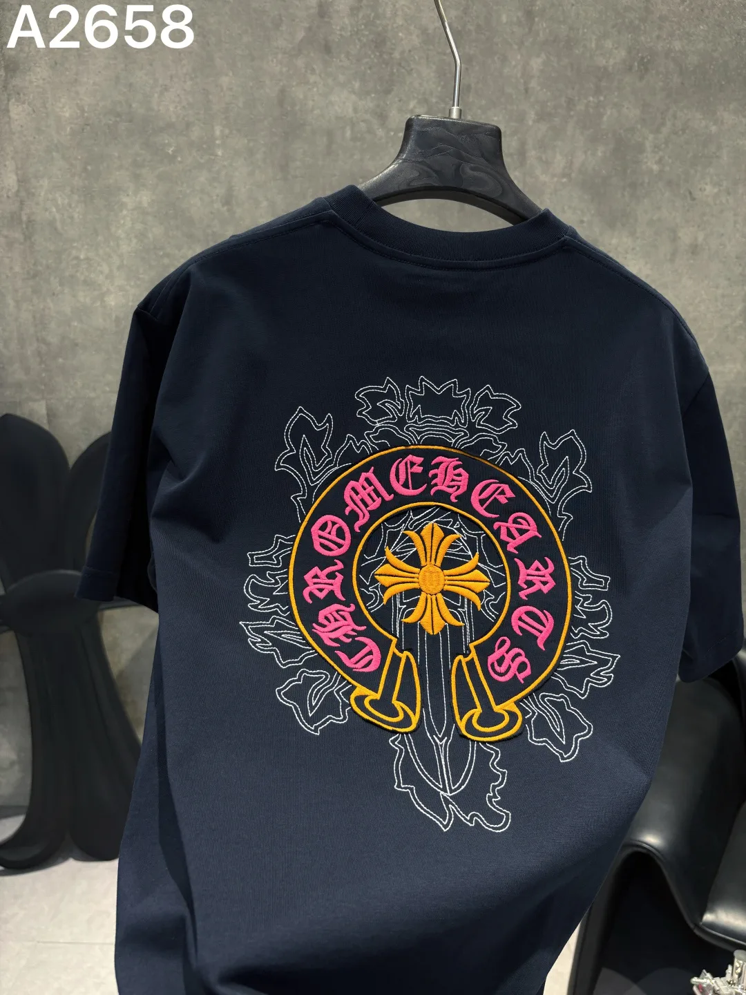 Футболки Мужские Chrome Hearts 11591410