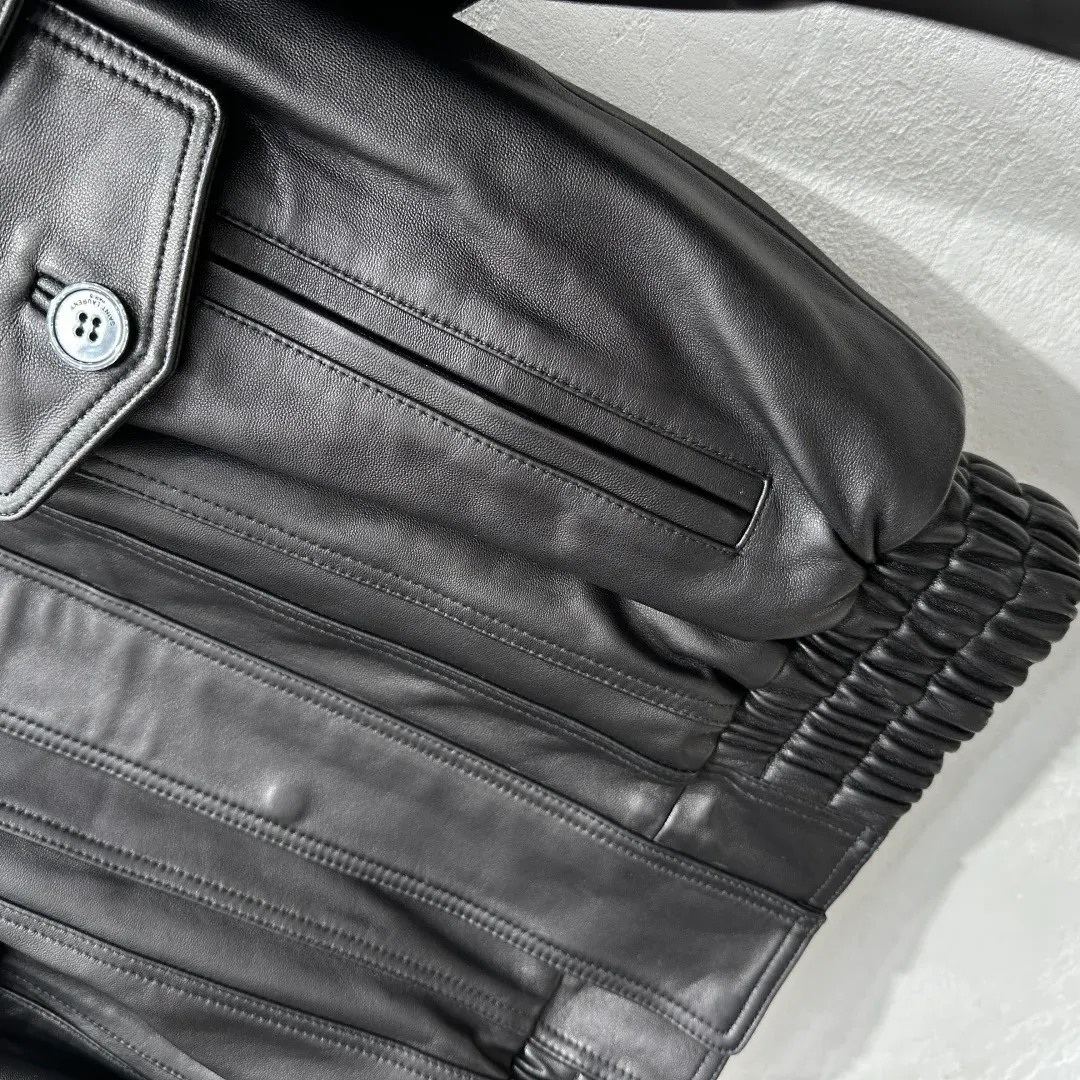 Куртки И Пуховики Женские Saint Laurent 23187