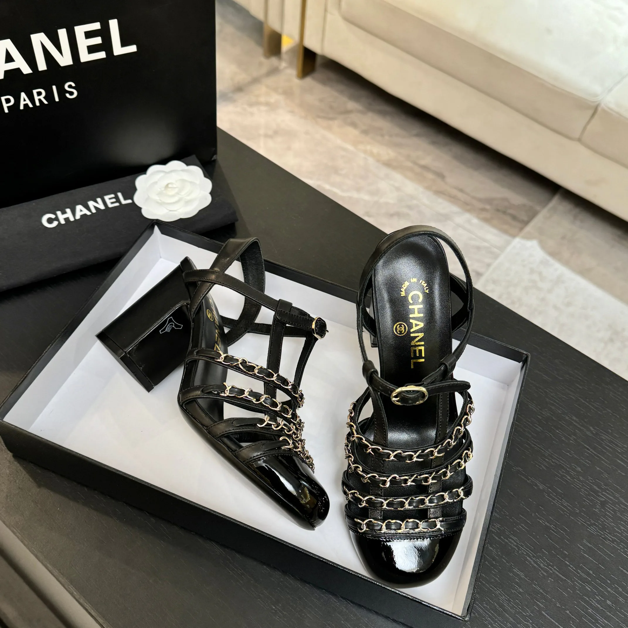 Босоножки Женские Chanel 712814