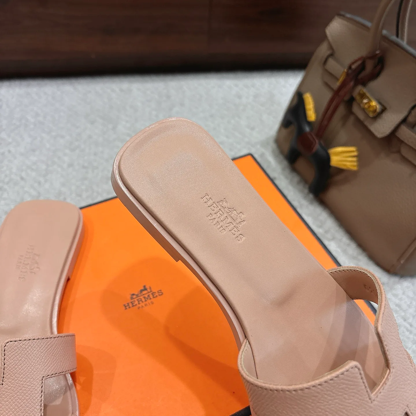Шлепанцы Женские Hermes 2453837