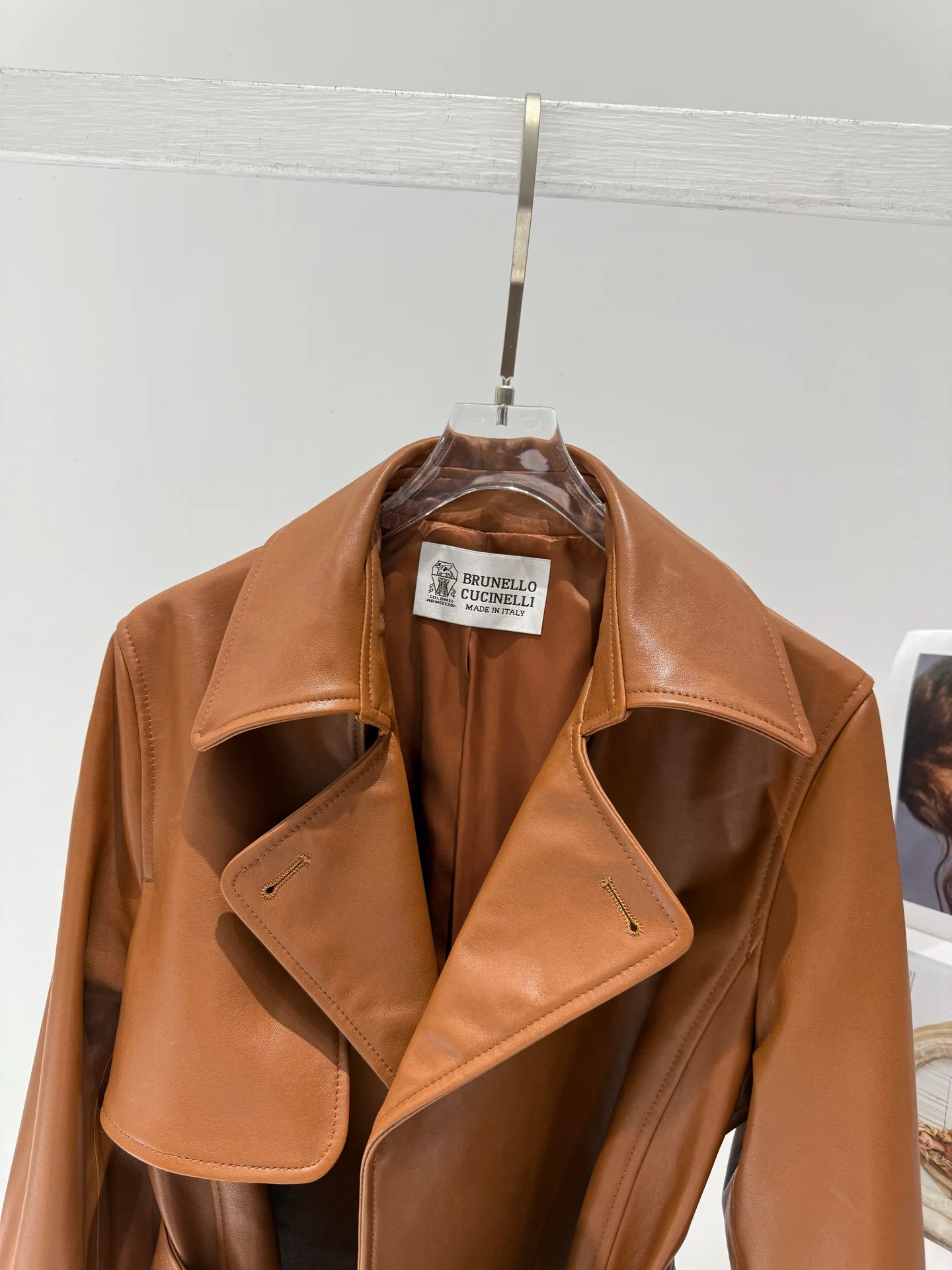 Кожаные Куртки И Дублёнки Женские Brunello Cucinelli 13683067