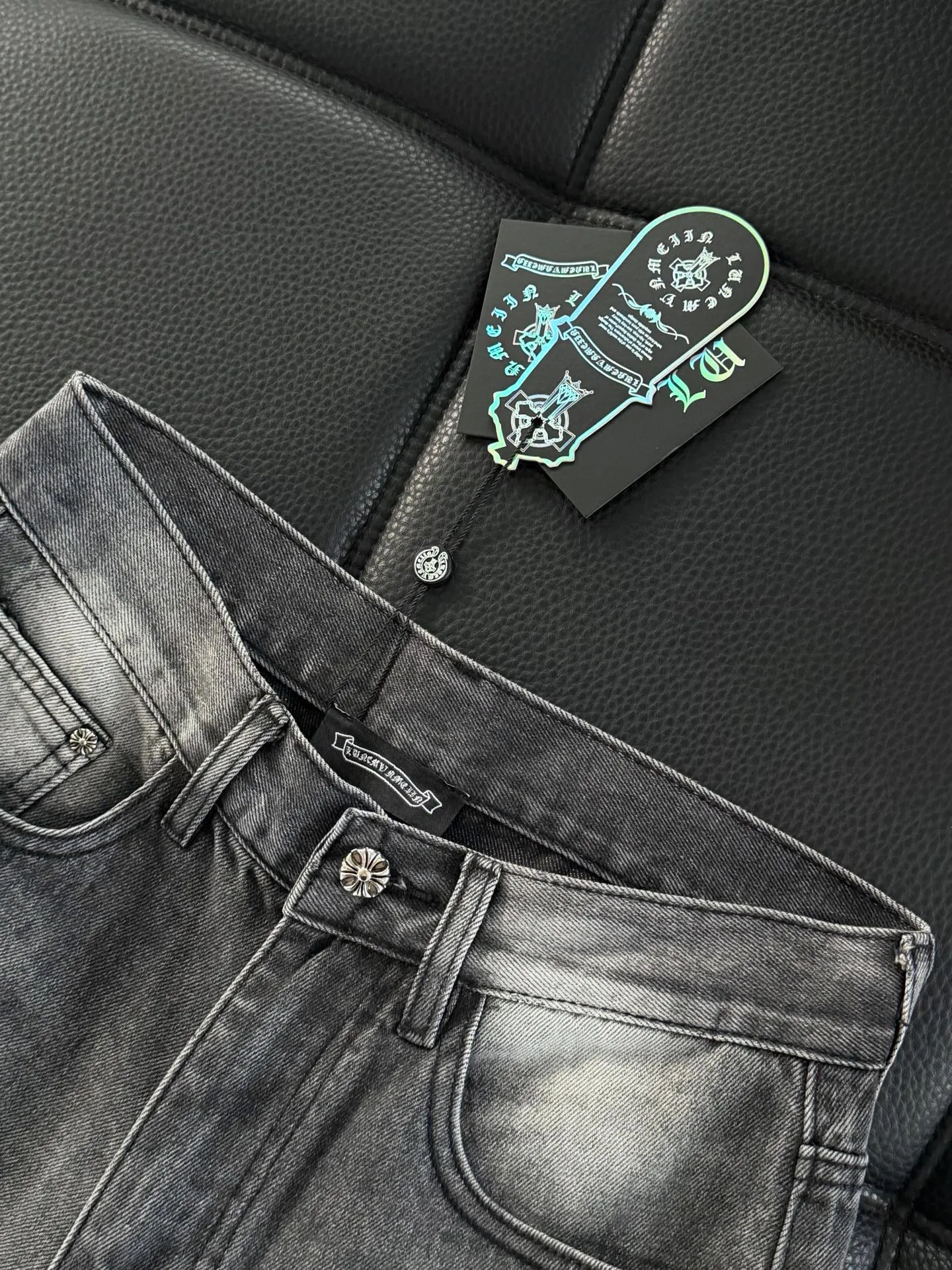 Джинсы Женские Chrome Hearts 13432491