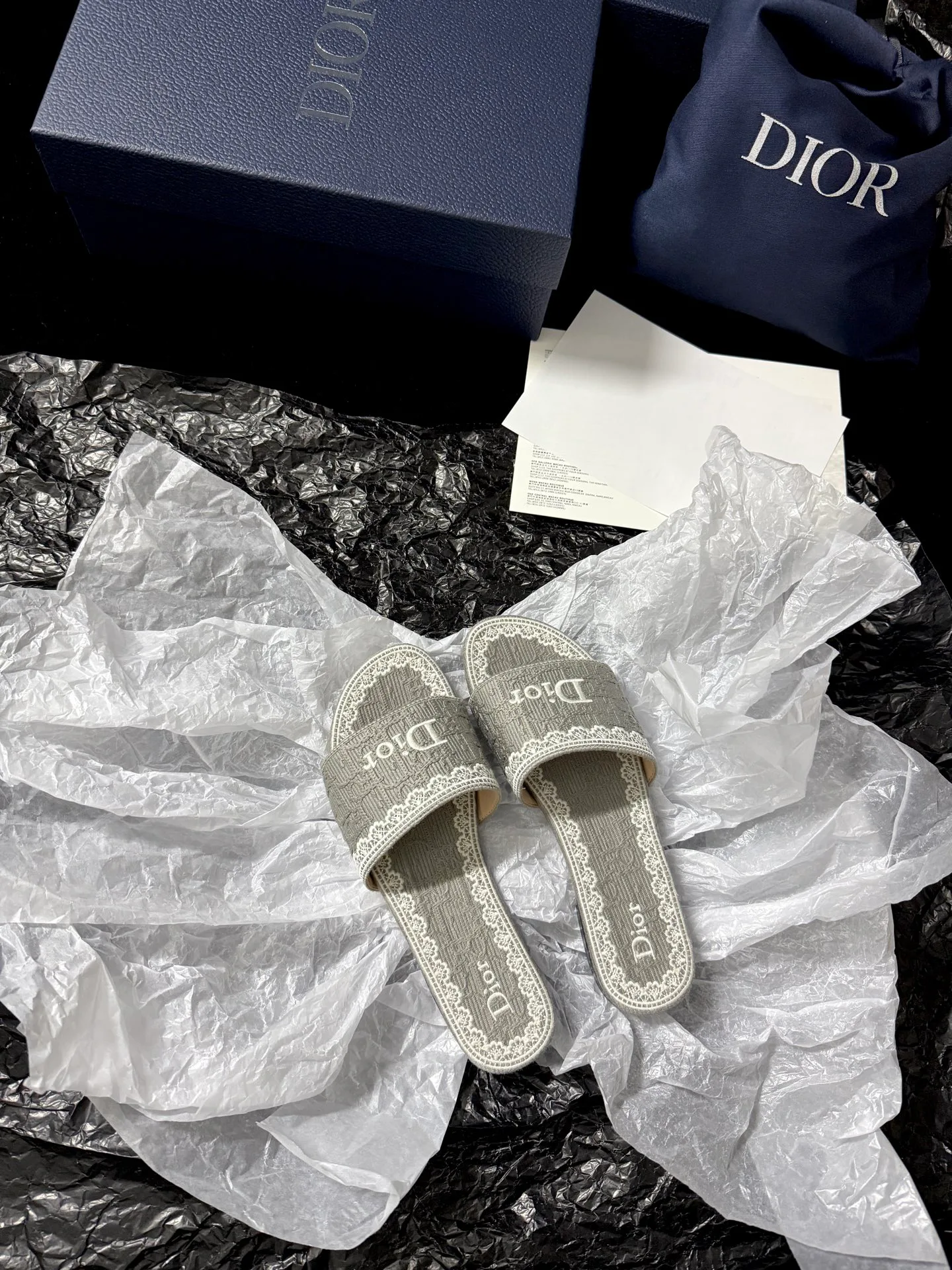 Шлепанцы Женские Christian Dior 578423