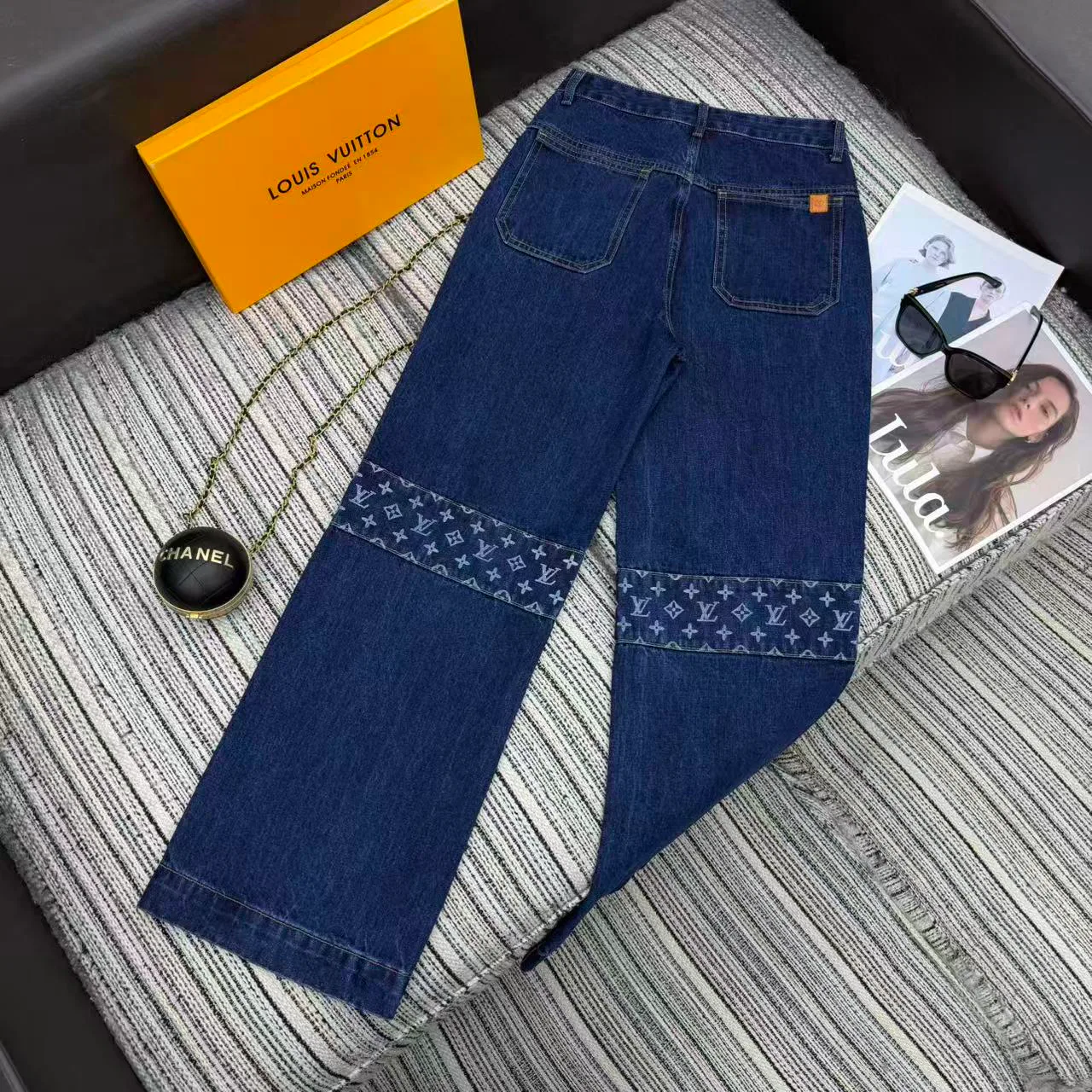 Джинсы Женские Louis Vuitton 385346