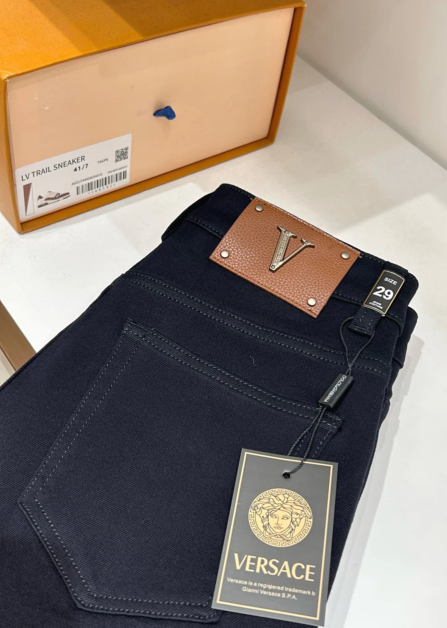 Джинсы Мужские Versace 17993412