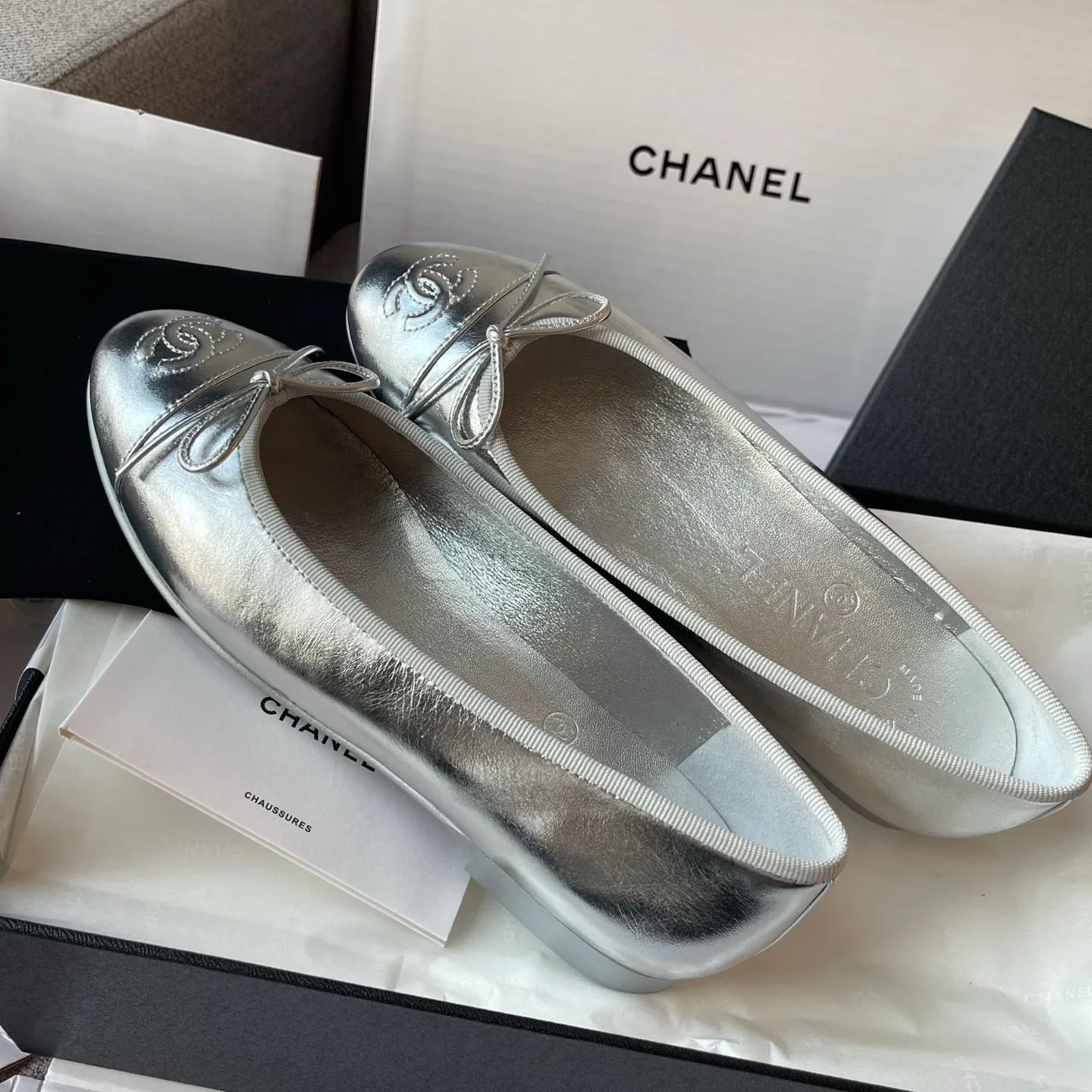 Балетки Женские Chanel 11412836