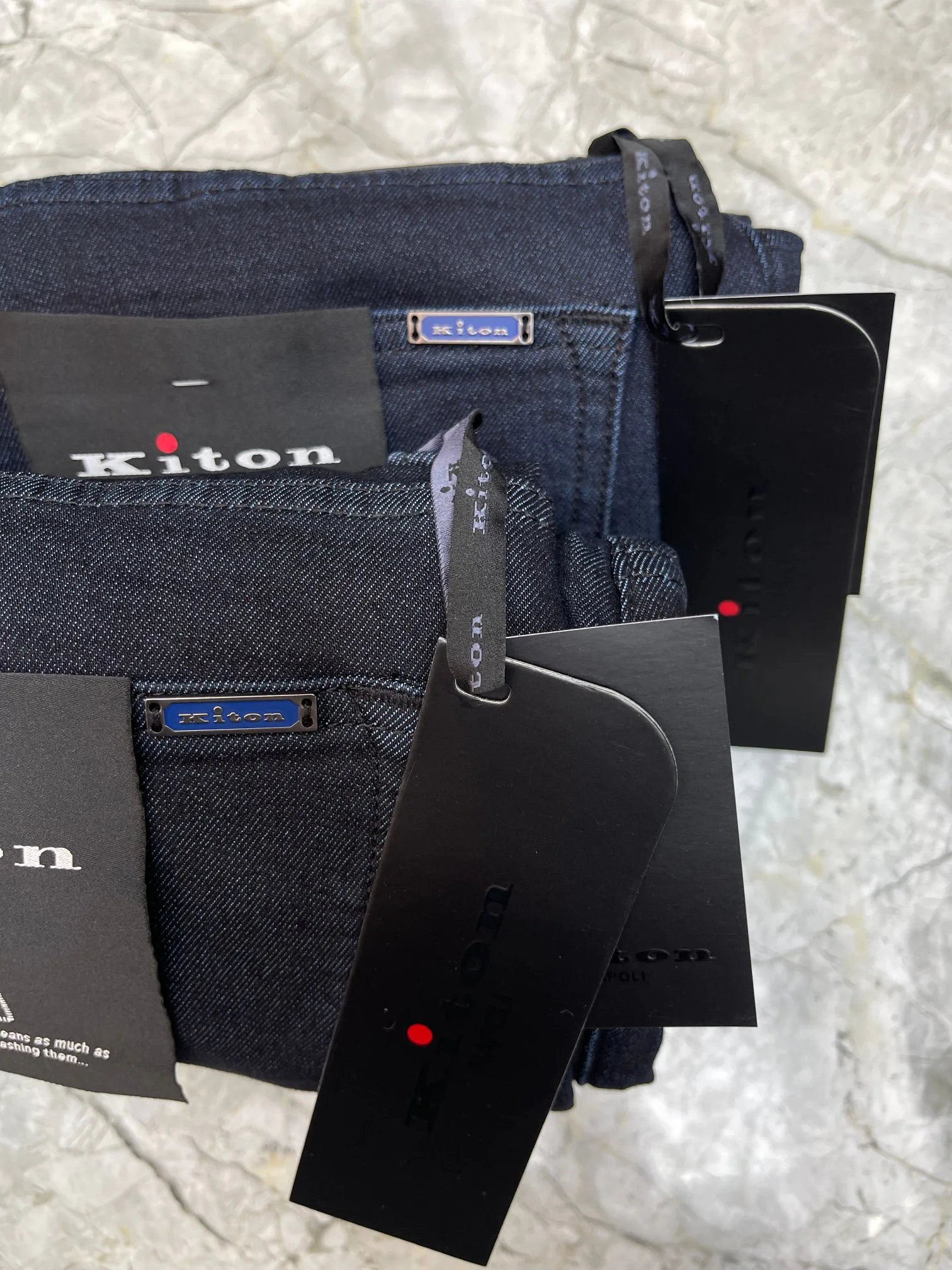 Джинсы Мужские Kiton 18343805