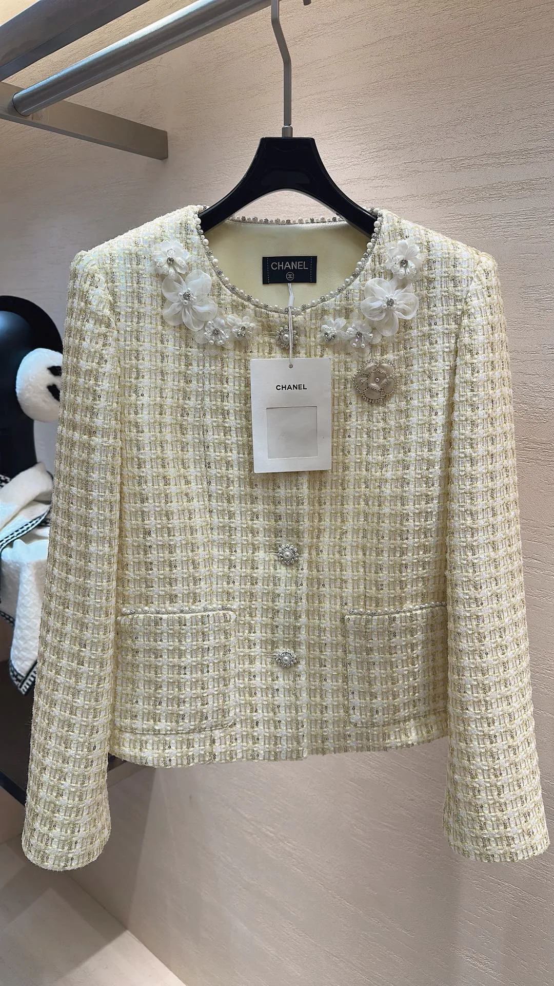 Куртки И Пуховики Женские Chanel 1849689