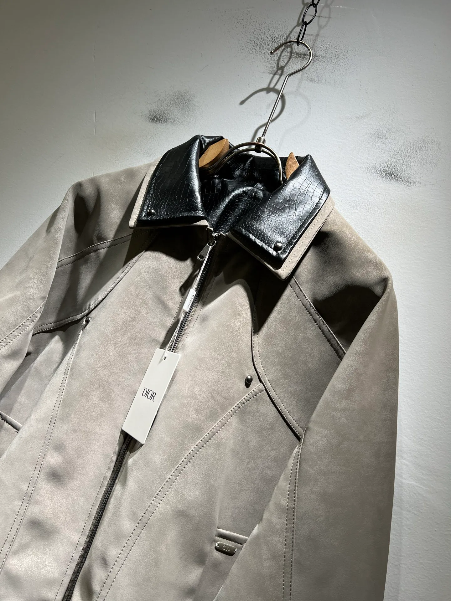 Кожаные Куртки И Дублёнки Мужские Christian Dior 1151093