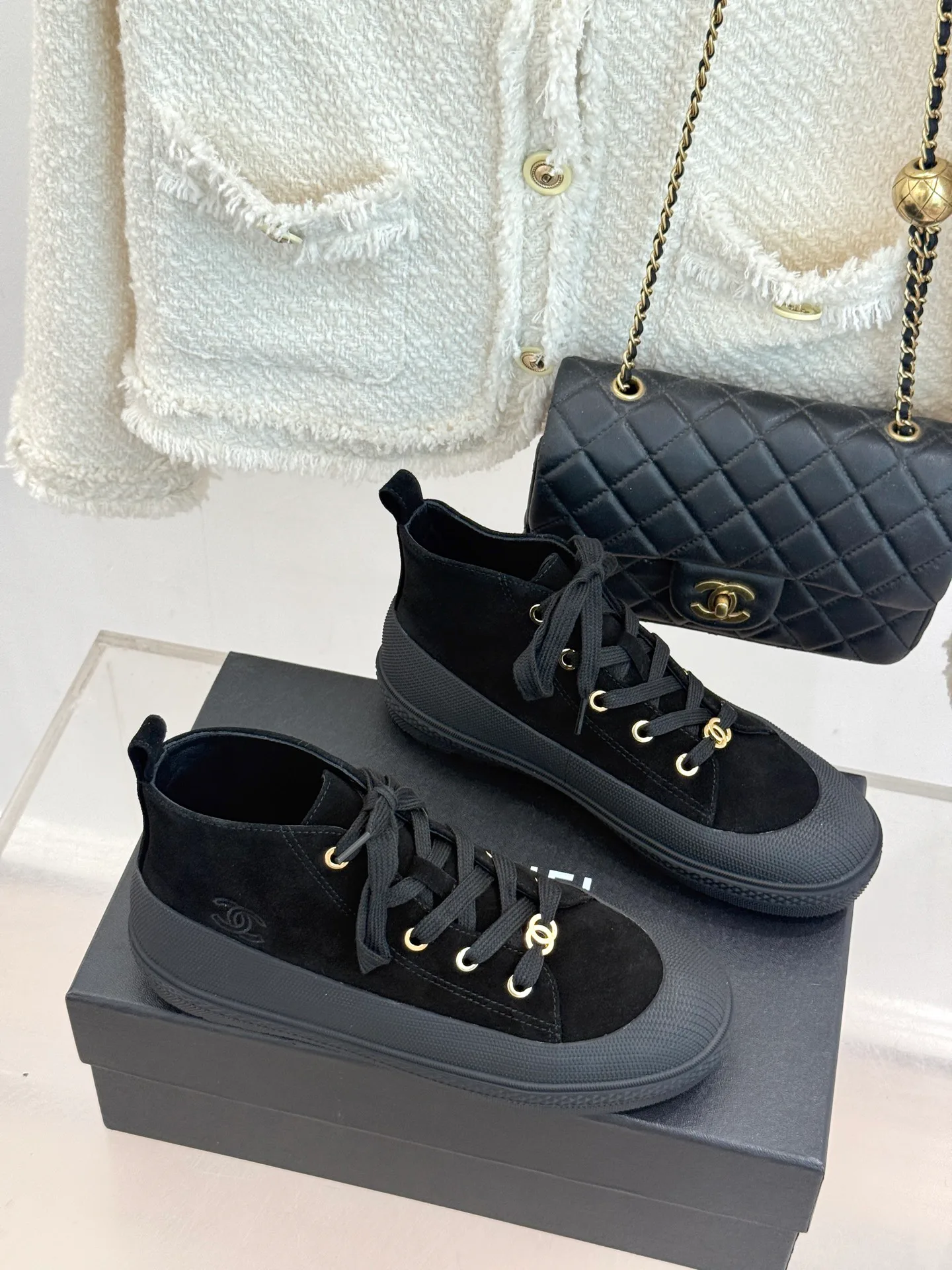 Кроссовки Женские Chanel 19281479
