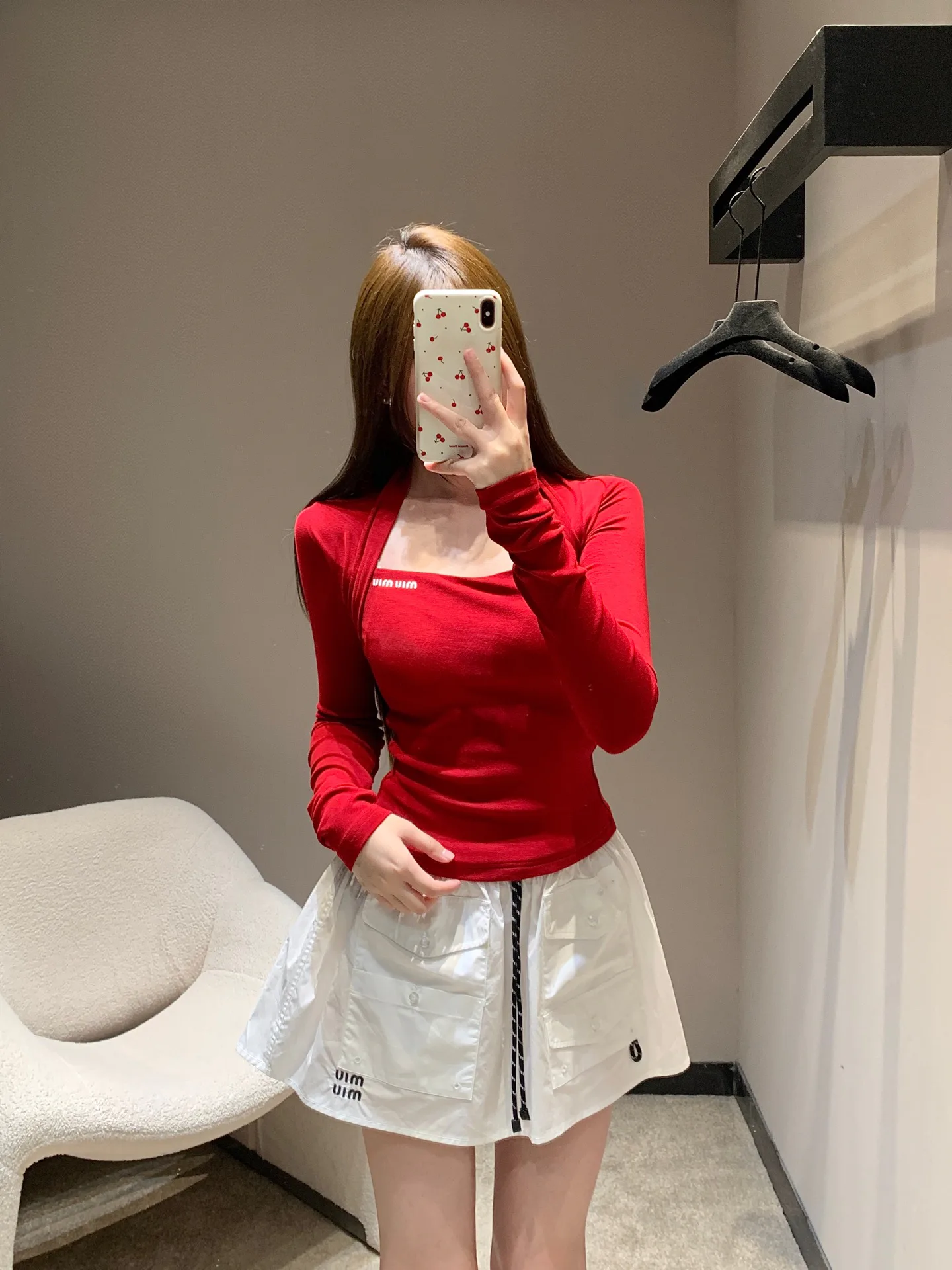 Лонгсливы Женские Miu Miu 2431898