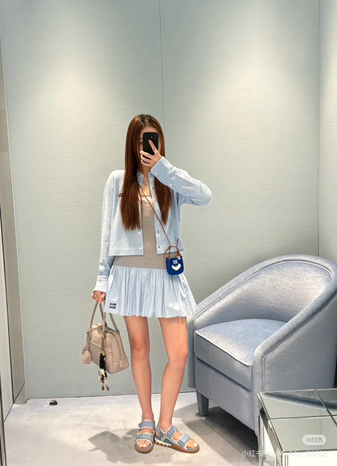 Рубашки Женские Miu Miu 17714476