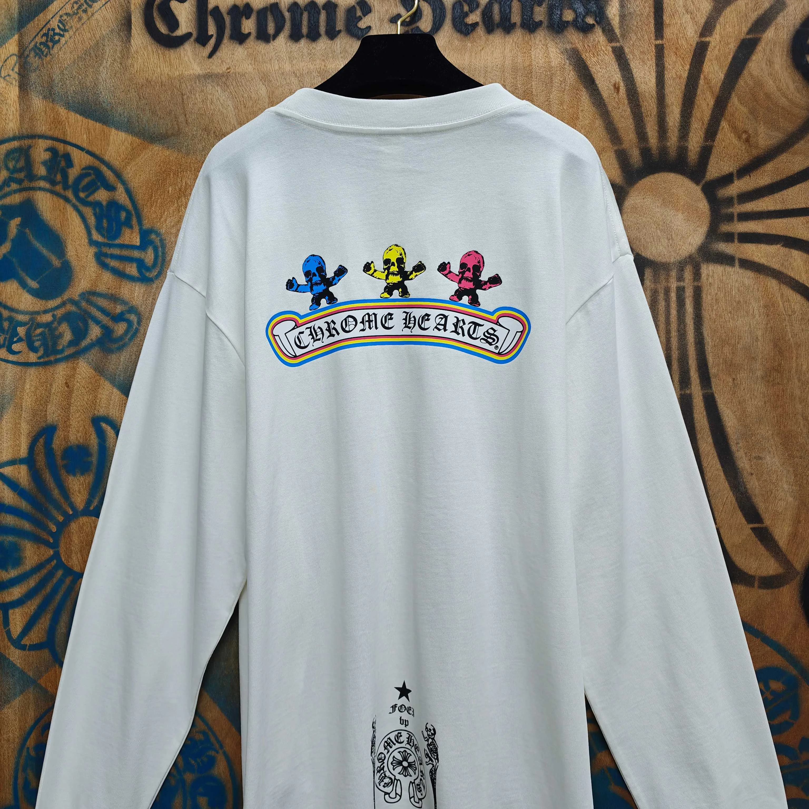 Лонгсливы Мужские Chrome Hearts 11808772