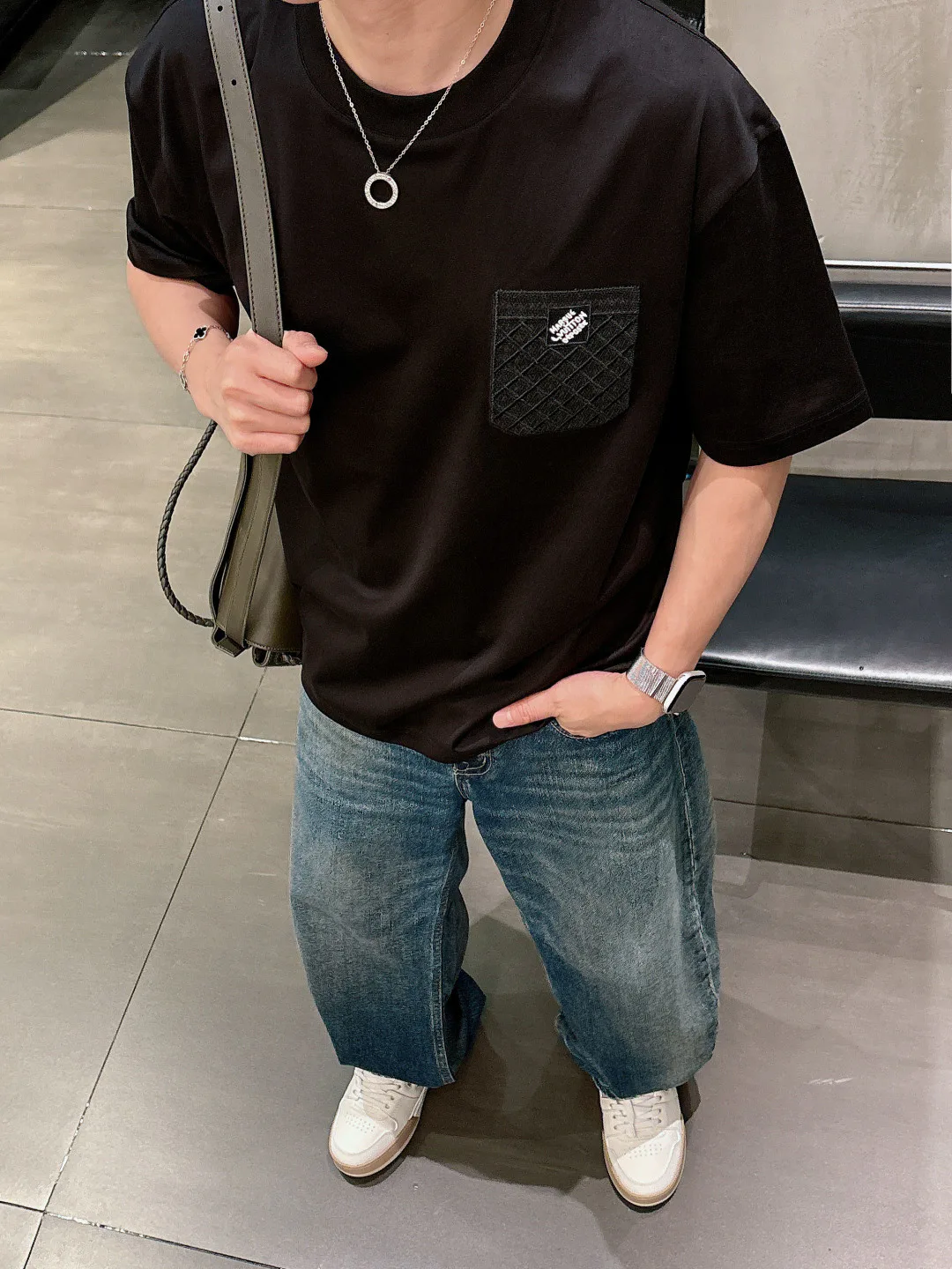 Футболки Мужские Louis Vuitton 9465228