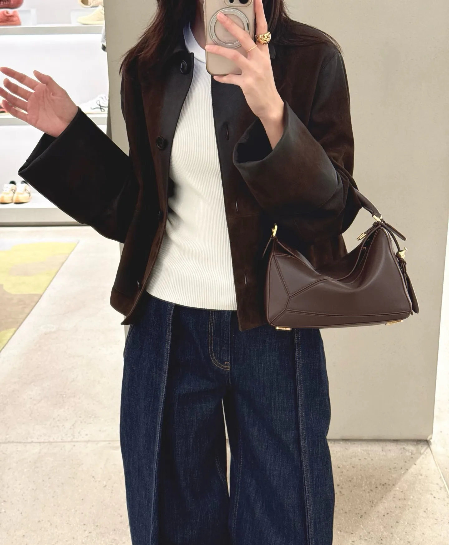 Кожаные Куртки И Дублёнки Женские Loewe 9998141